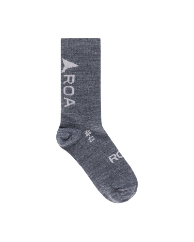 ROA Merino Socks J277295-39-42-Black front