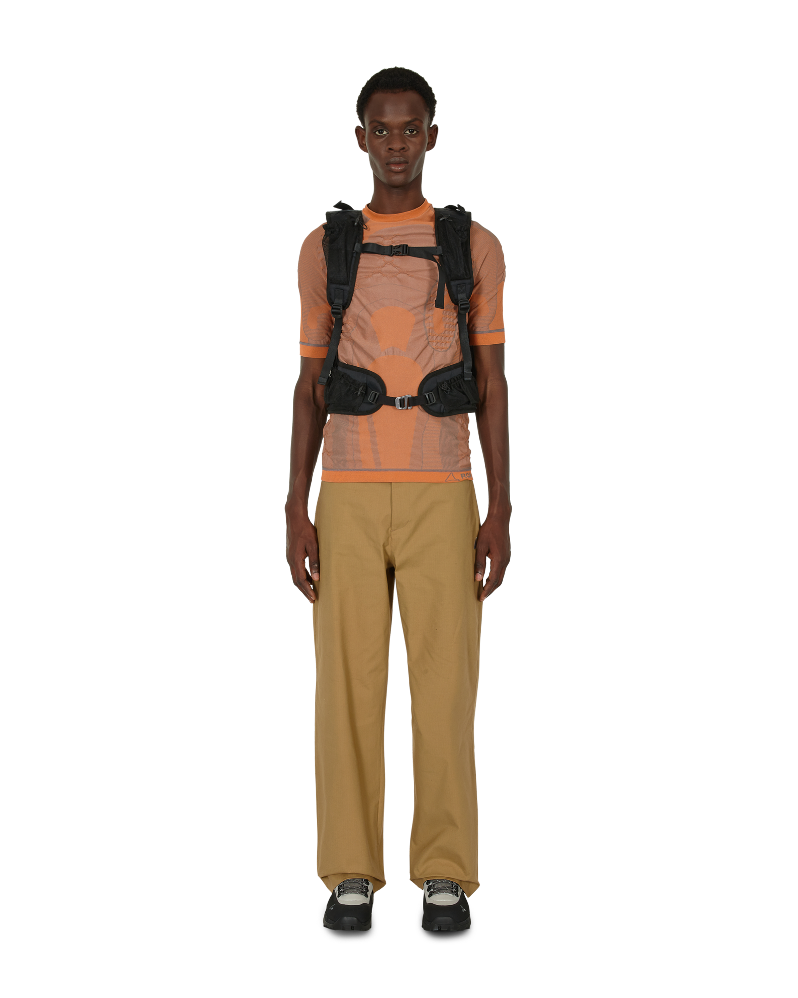 ROA Seamless T-shirt J277305-M-Orange 4