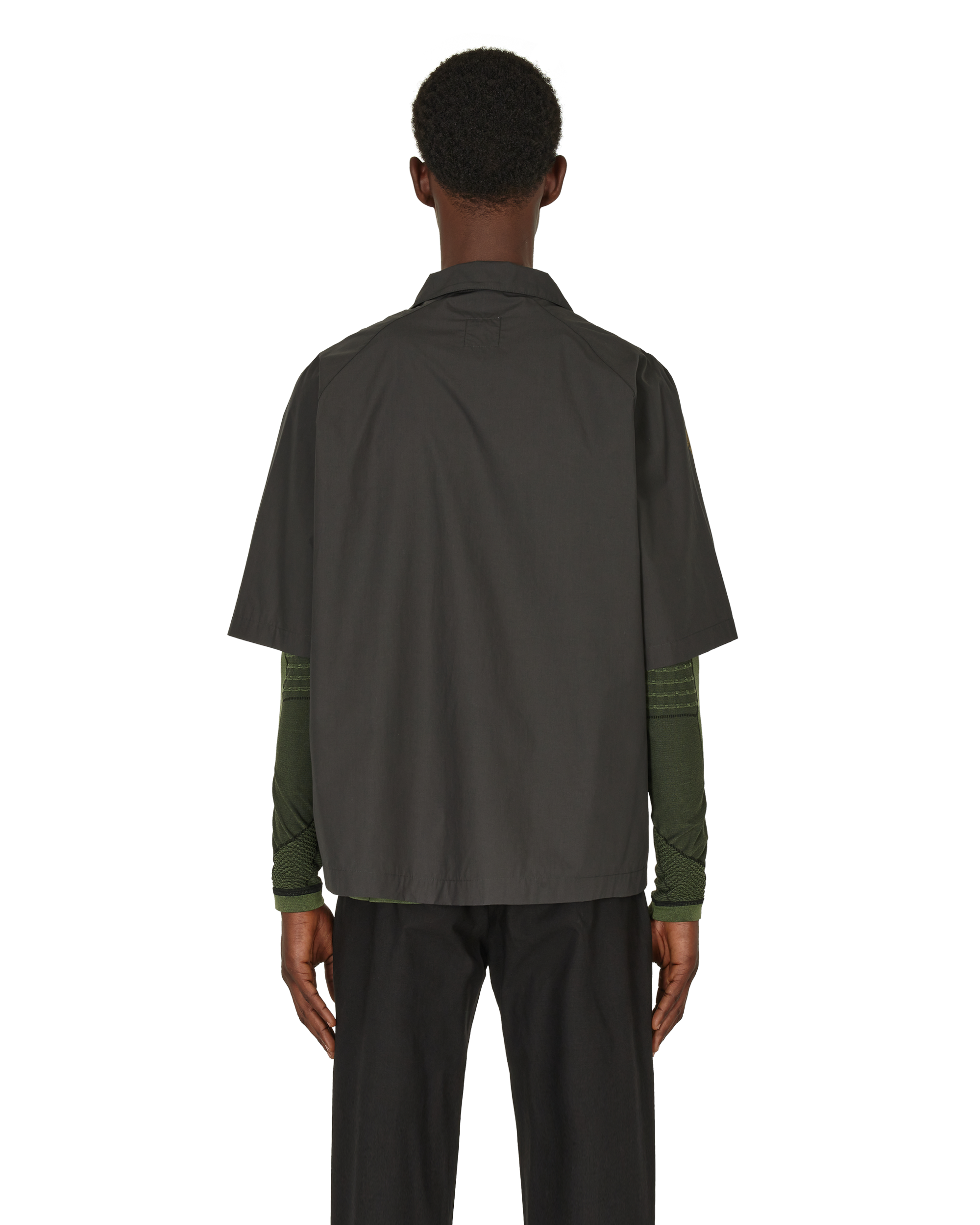 ROA Camp Short Sleeve Shirt Print J278414-S-Black 3