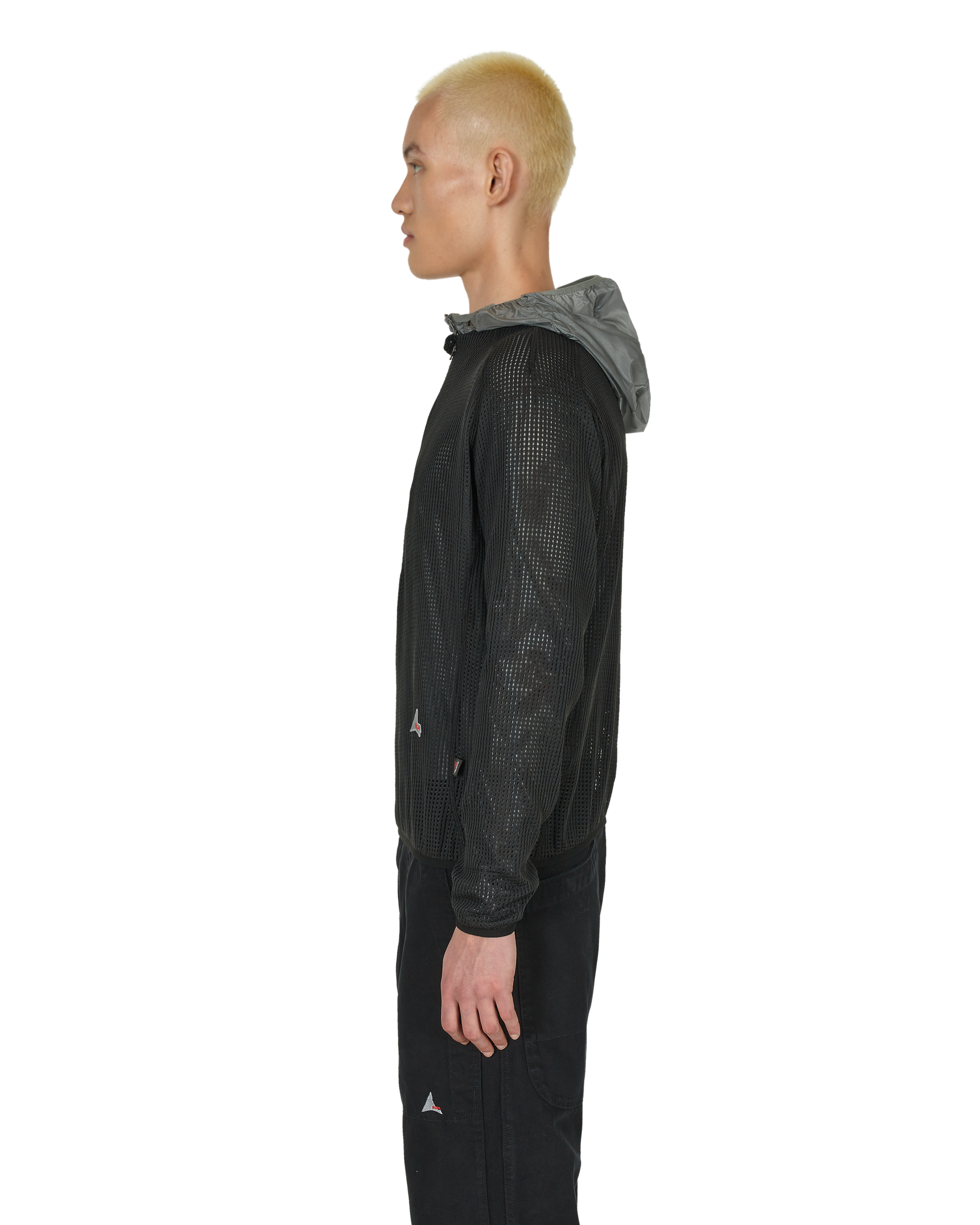 ROA Mesh Zip Up J277322-M-Black 2