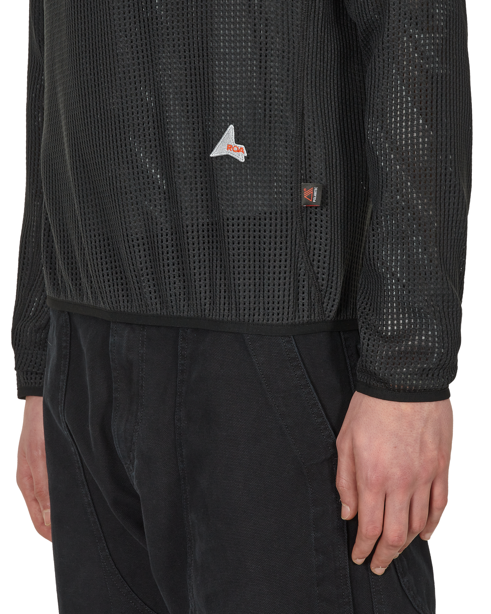 ROA Mesh Zip Up J277322-M-Black 6