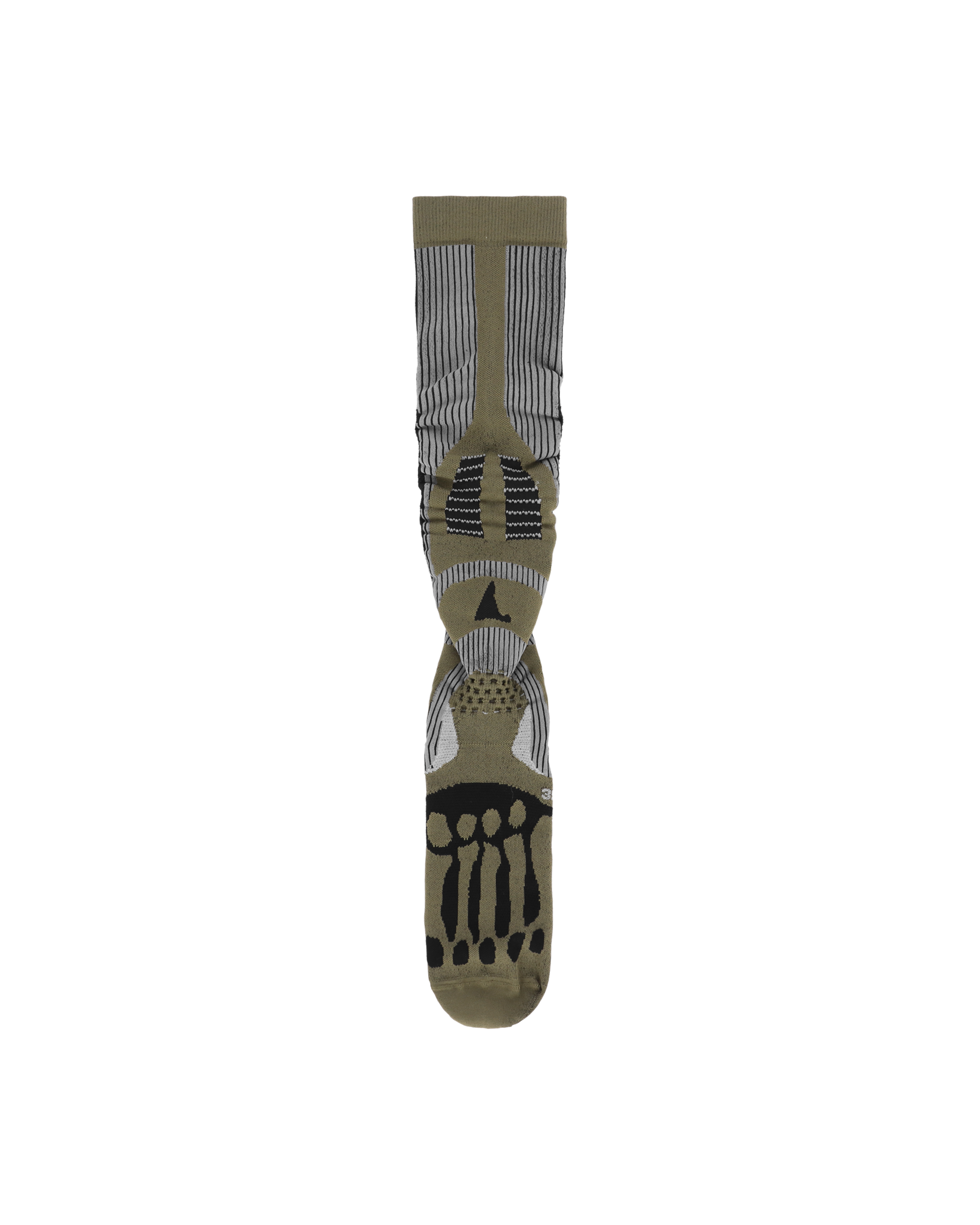 ROA Bones Long Socks J294393-43-46-Green front