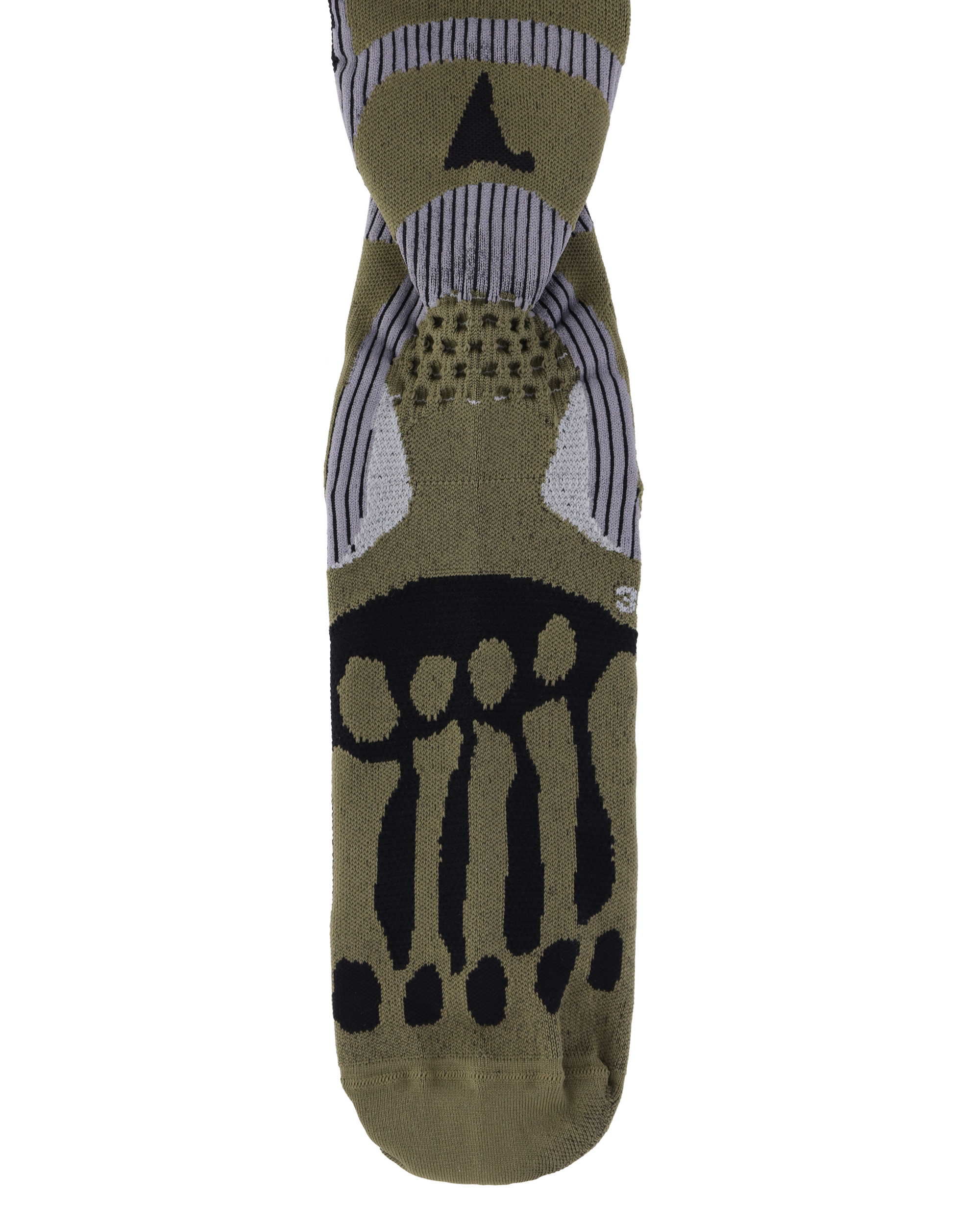 ROA Bones Long Socks J294393-43-46-Green 3