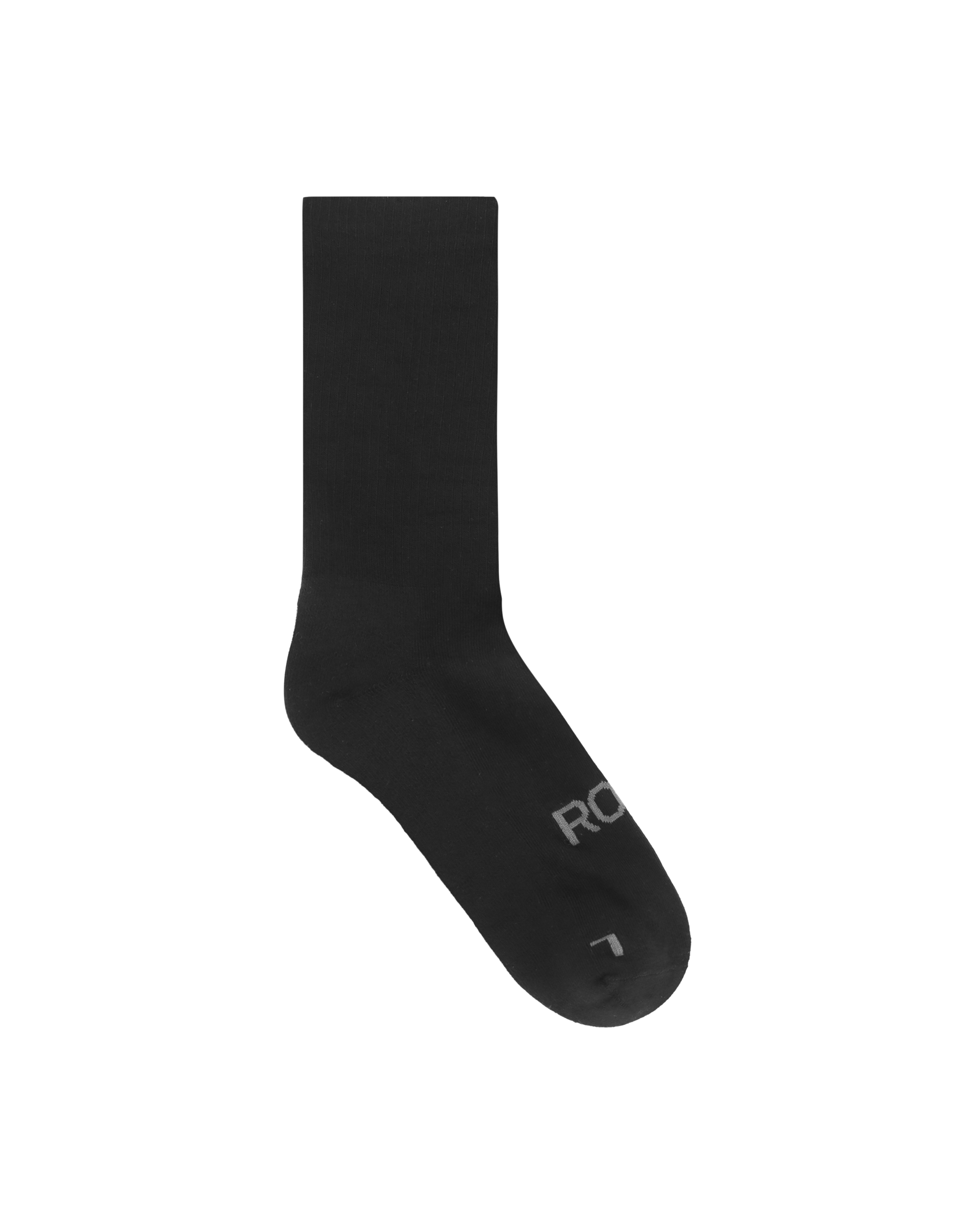 ROA Logo Socks J294384-43-46-Black front