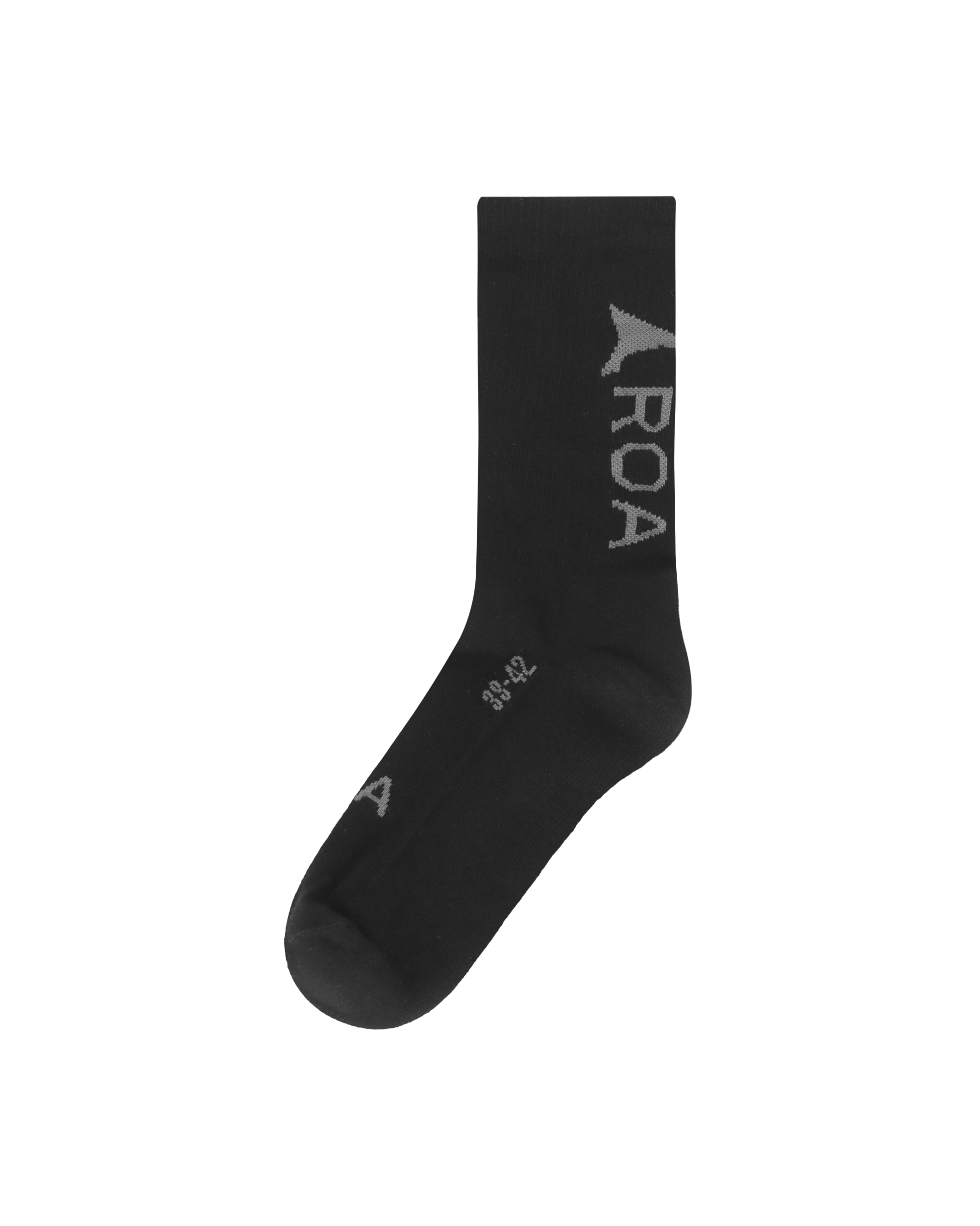 ROA Logo Socks J294384-43-46-Black 2
