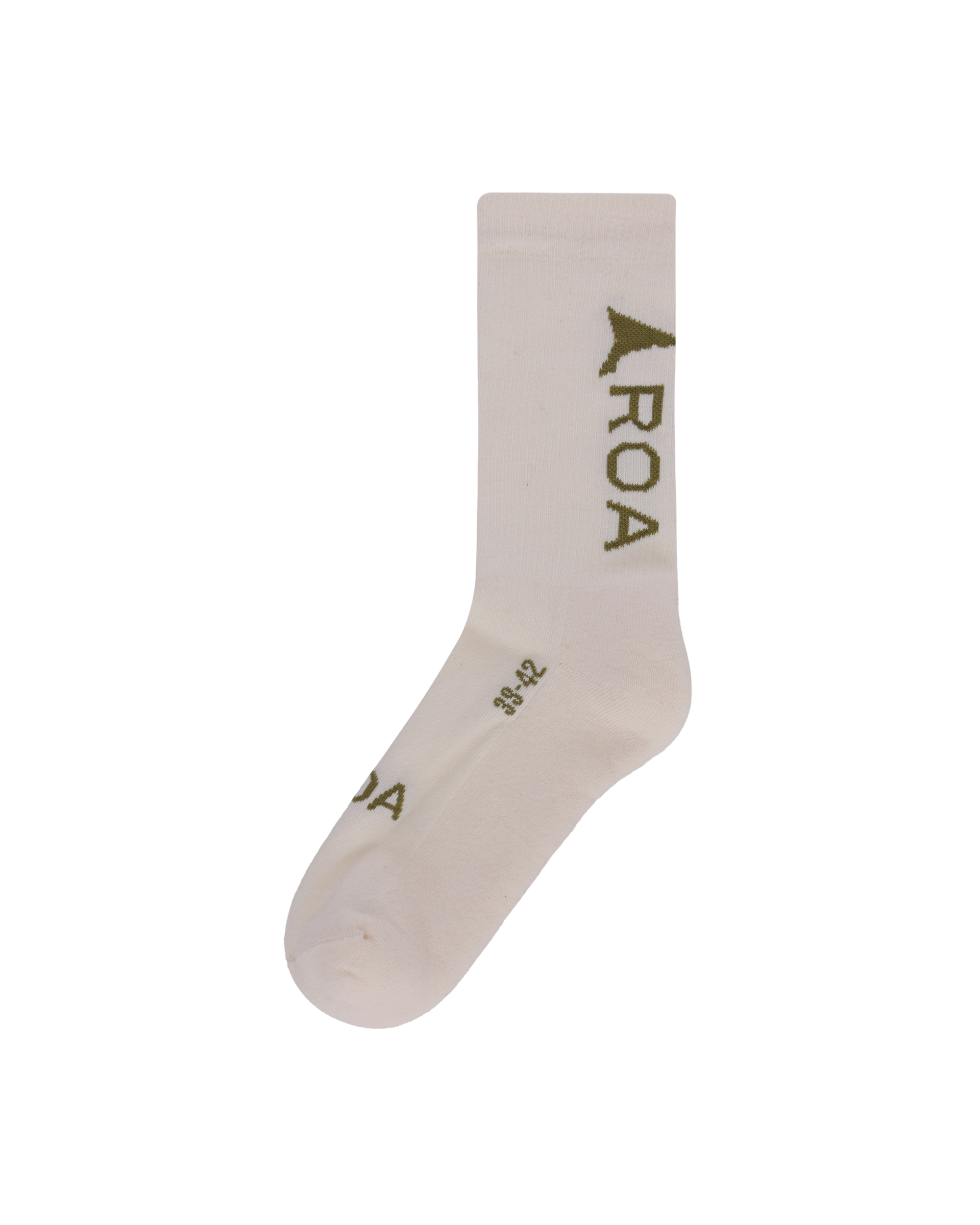 ROA Logo Socks J294387-43-46-White 2