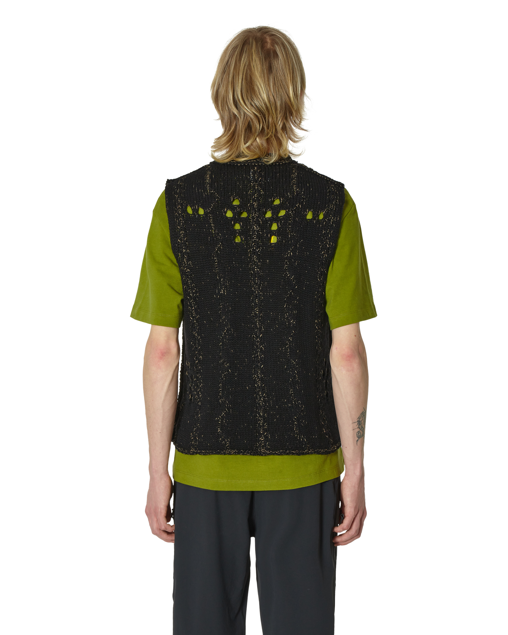 ROA Cable Roundneck Vest J294348-L-Black 3