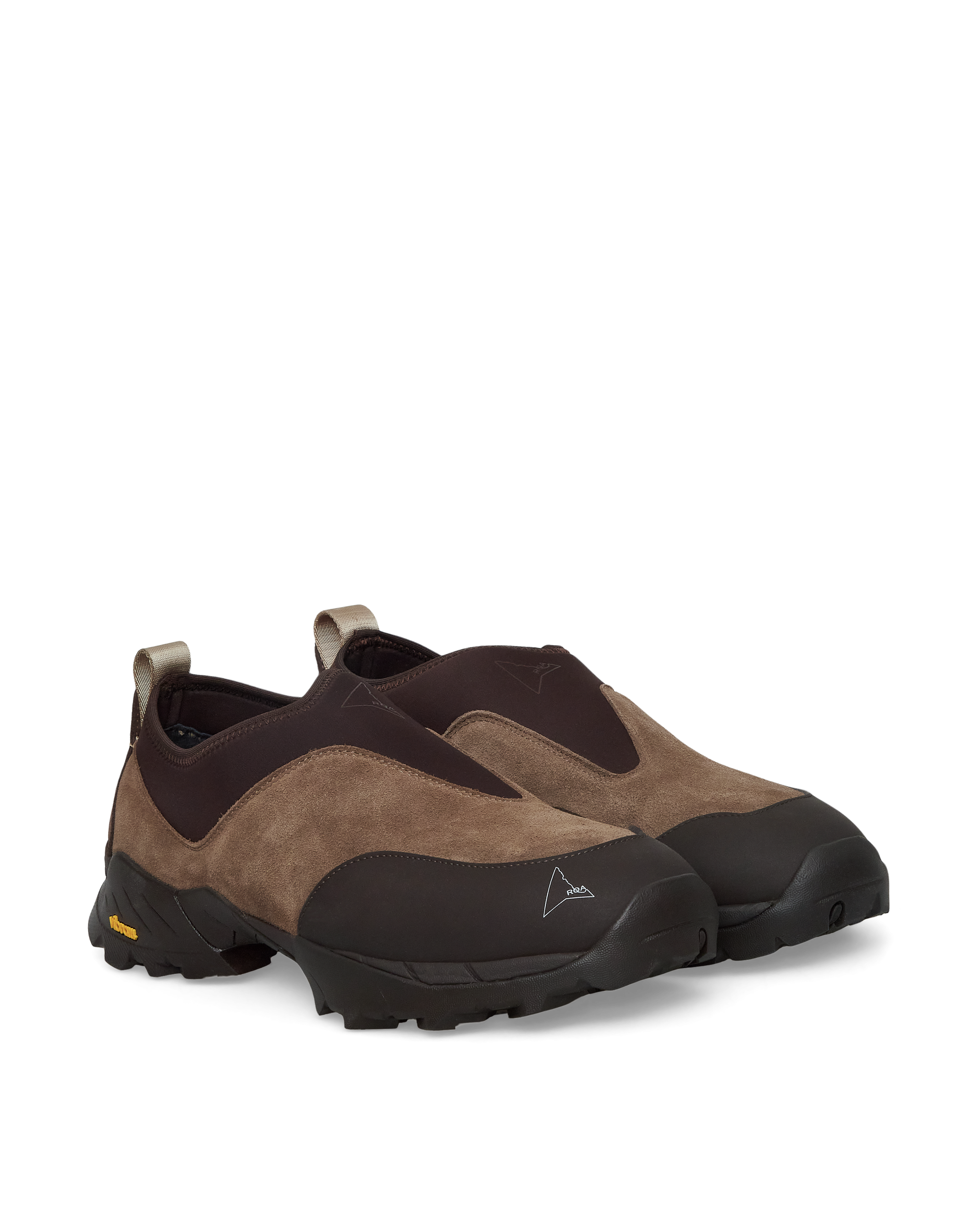 ROA Slip On J295112-40-Brown front 3/4