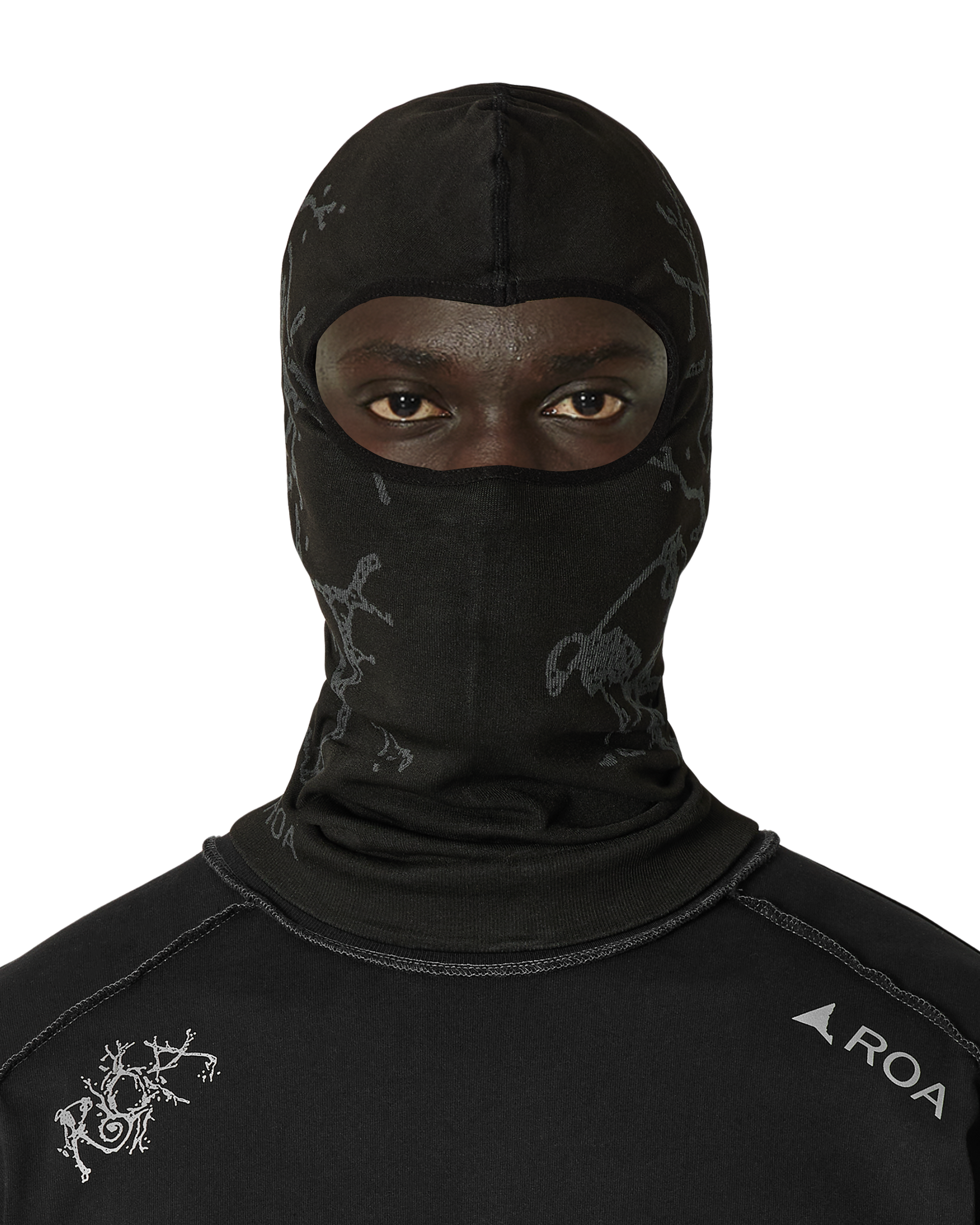 ROA Nightfall Dryarn Balaclava J299247-ONE SIZE-Black 2