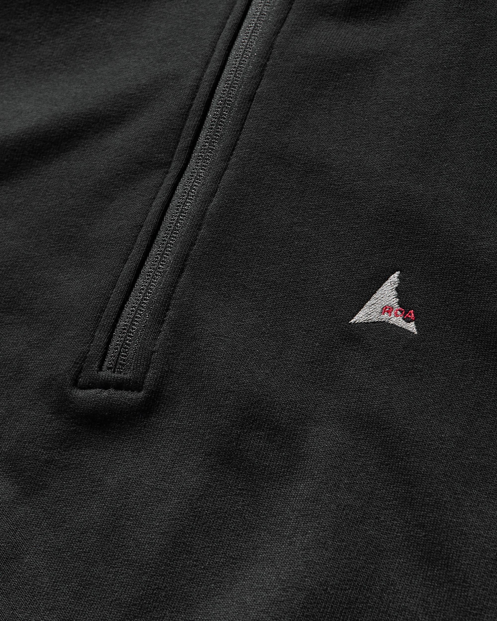 ROA Heavy Half Zip J302073-XL-Black 10