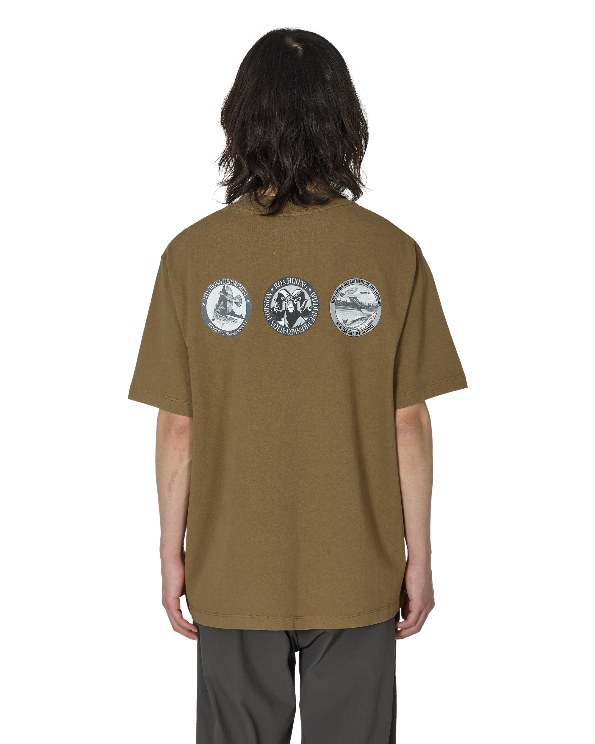 ROA Division T Shirt J302113-M-Brown 3