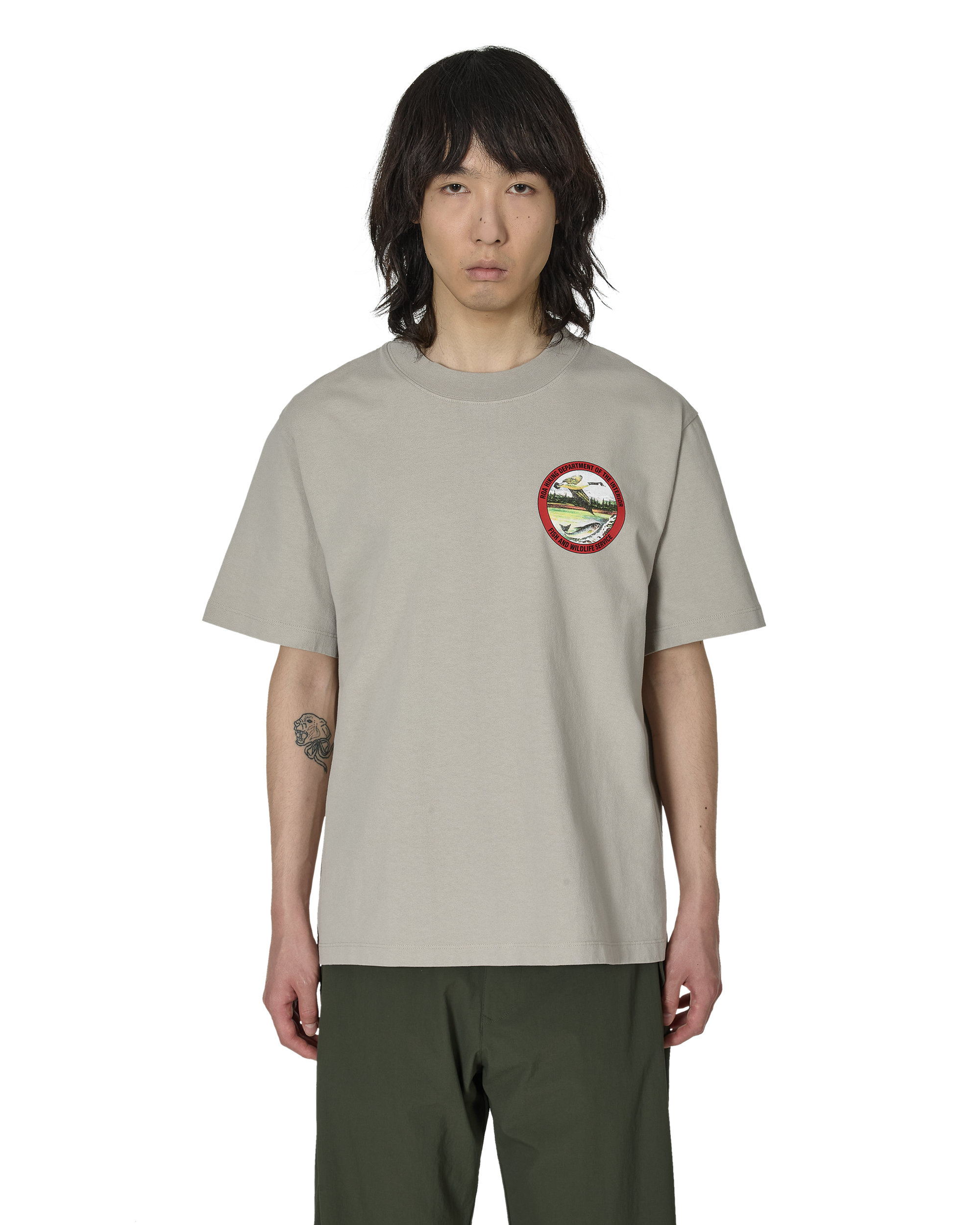 ROA Division T Shirt J302115-S-Grey front