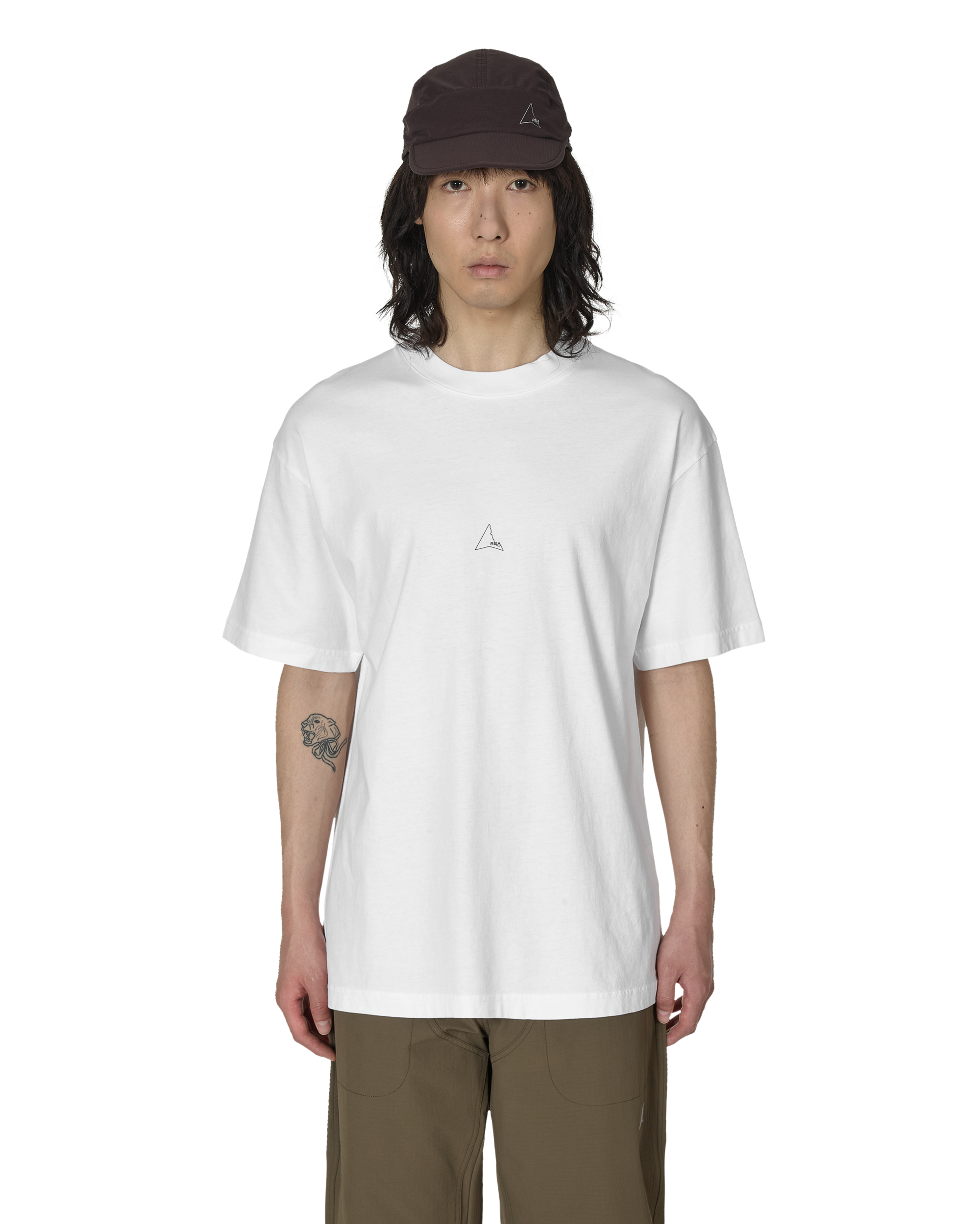 ROA Logo T Shirt J302118-S-White front