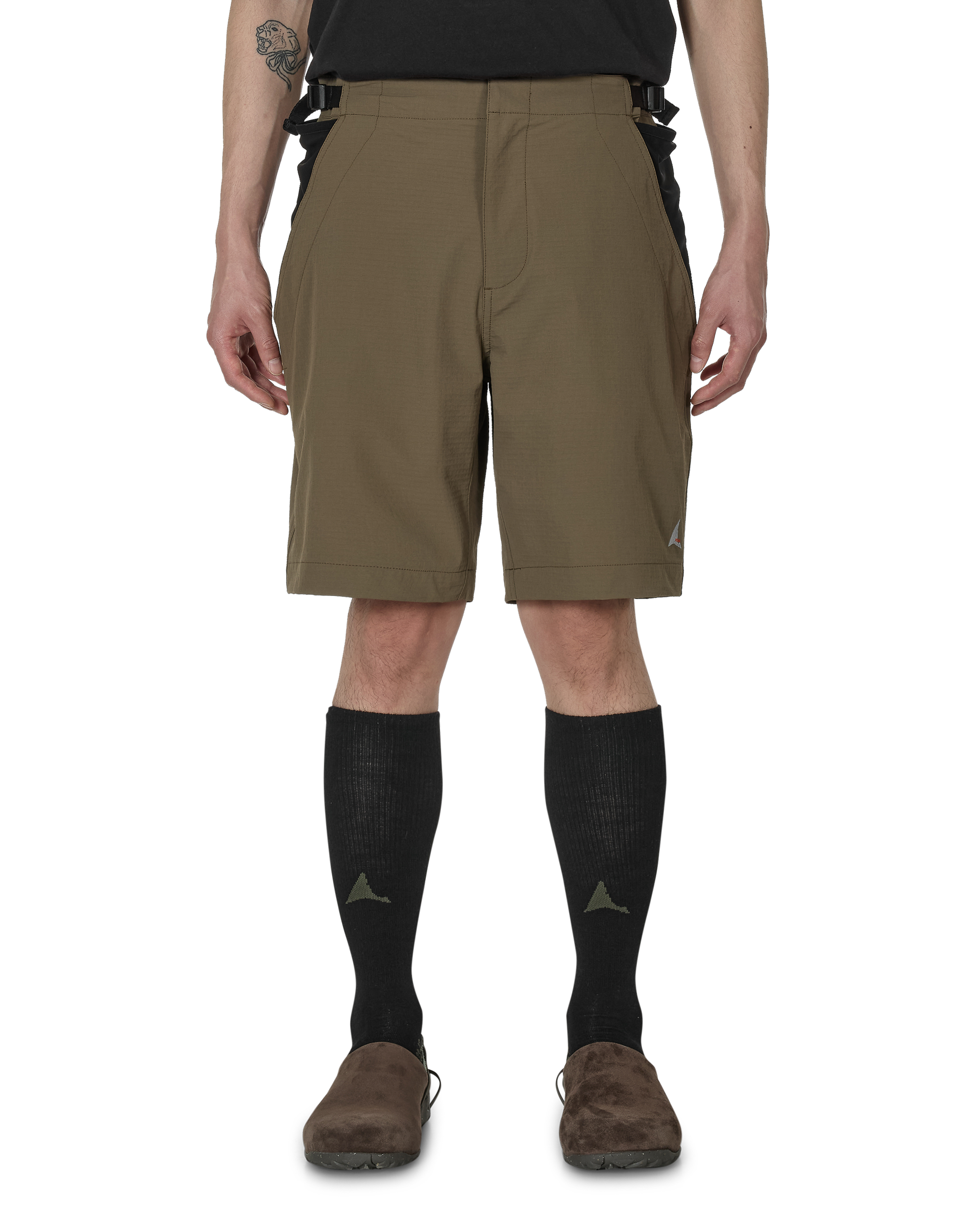 ROA Sturdy Hiking Shorts J302208-L-Green front