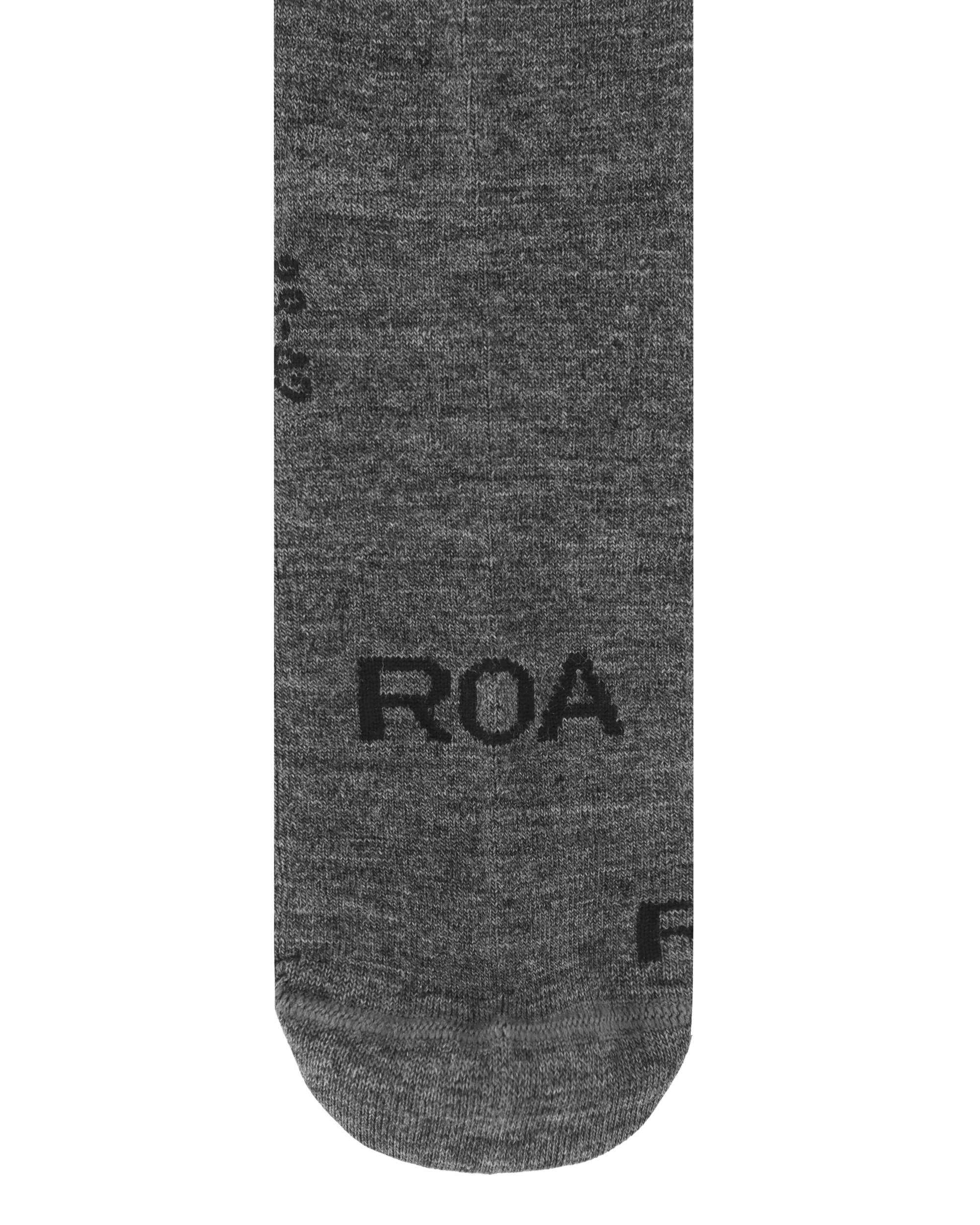 ROA Logo Wool High Socks J302839-43-46-Grey 4