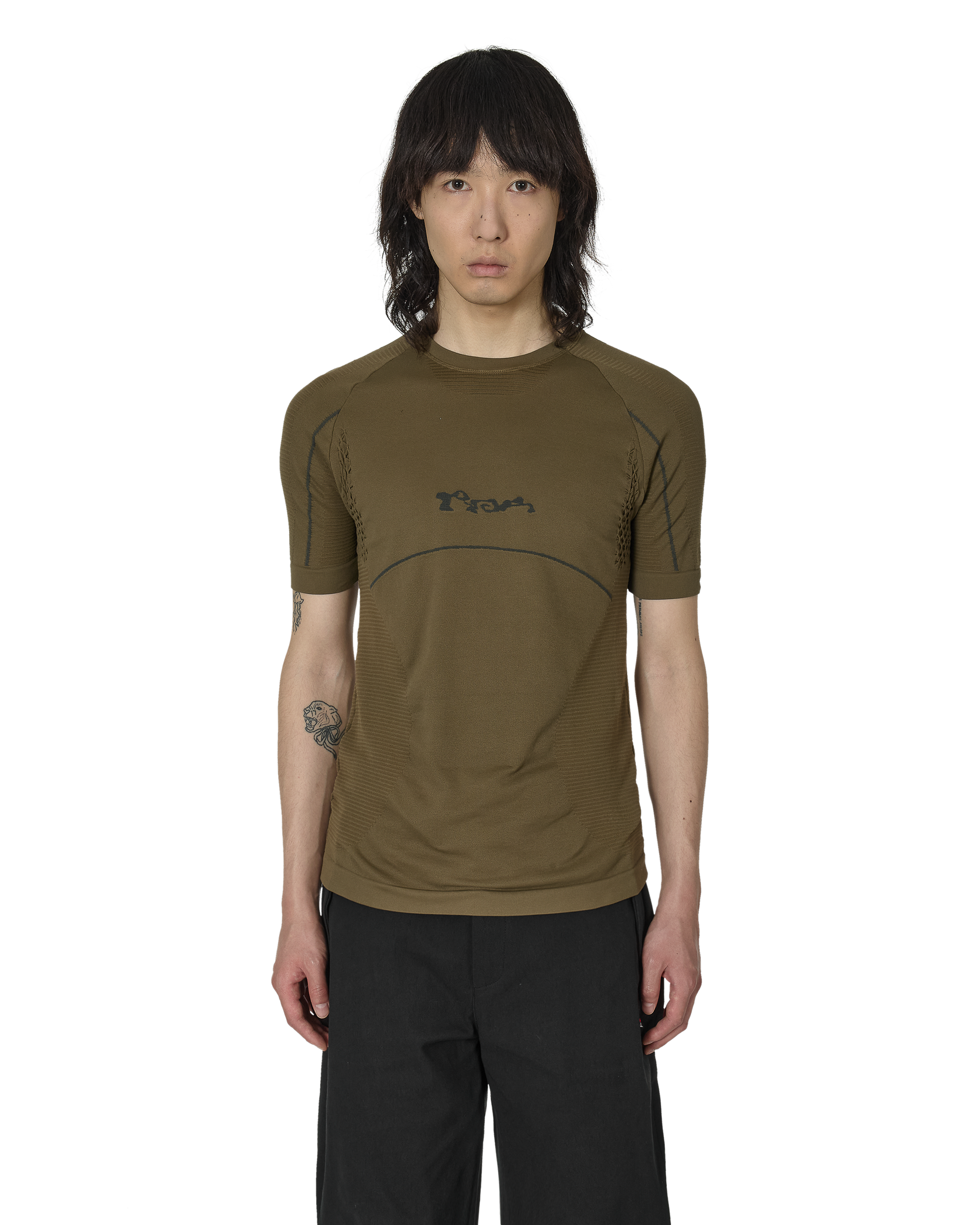 ROA Seamless T Shirt J302881-XL-Green front