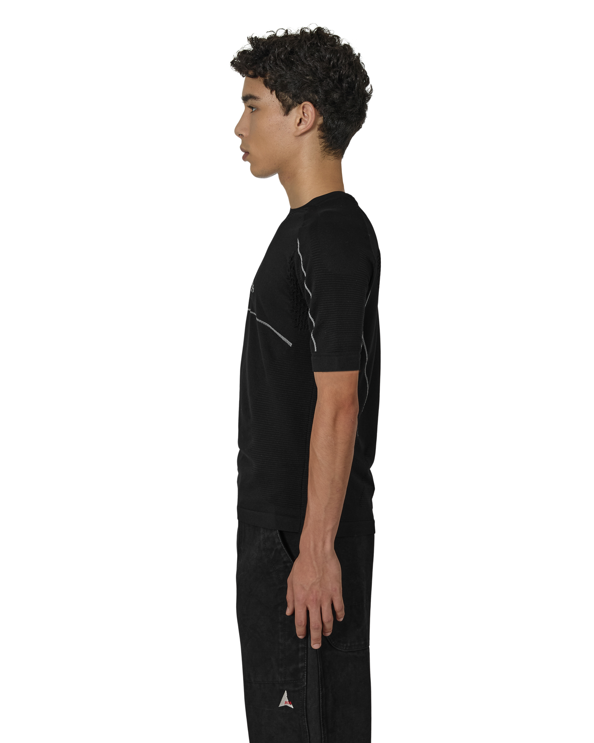 ROA Seamless T Shirt J302880-M-Black 2