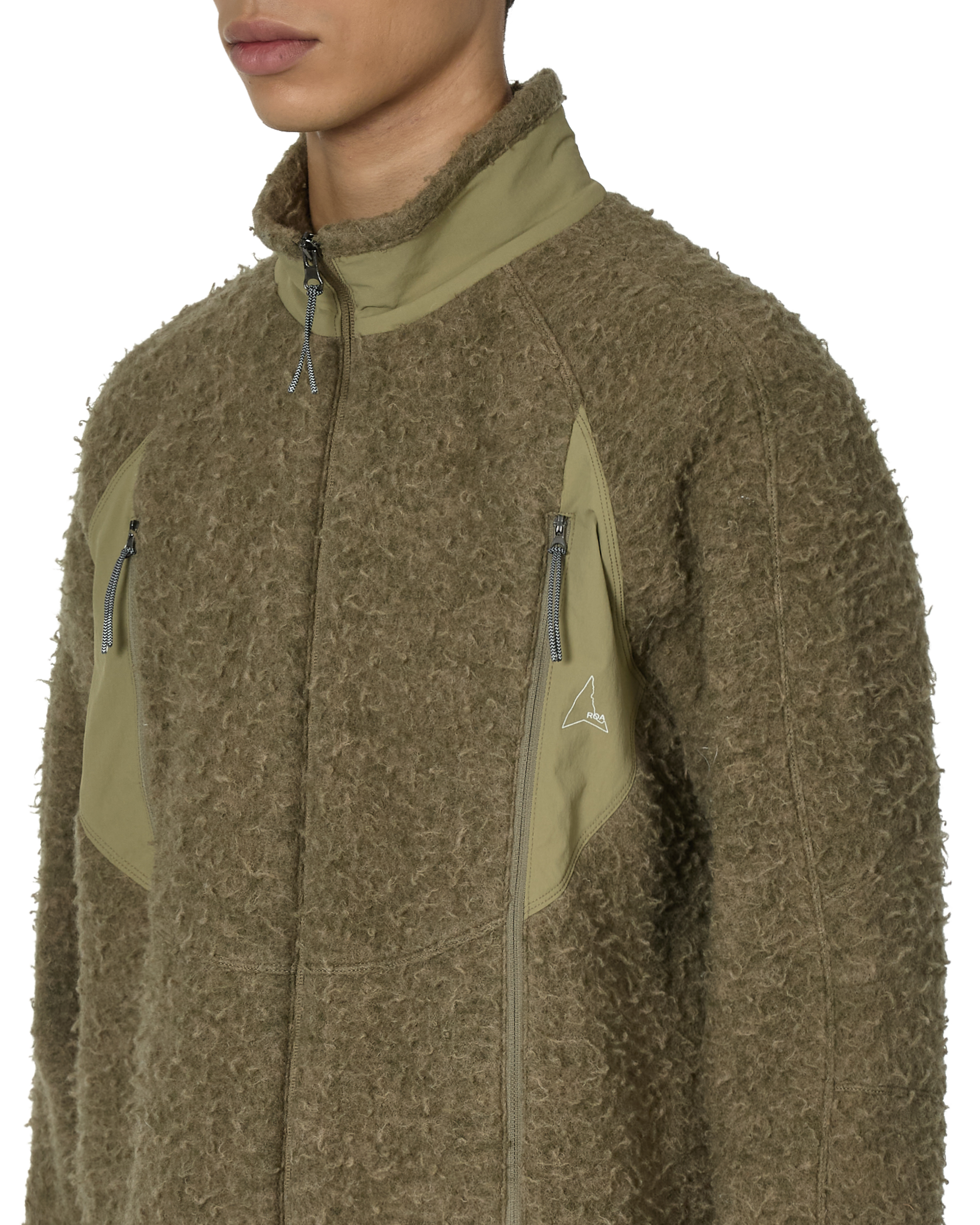 ROA Polar Fleece Jacket J302897-L-Green 5