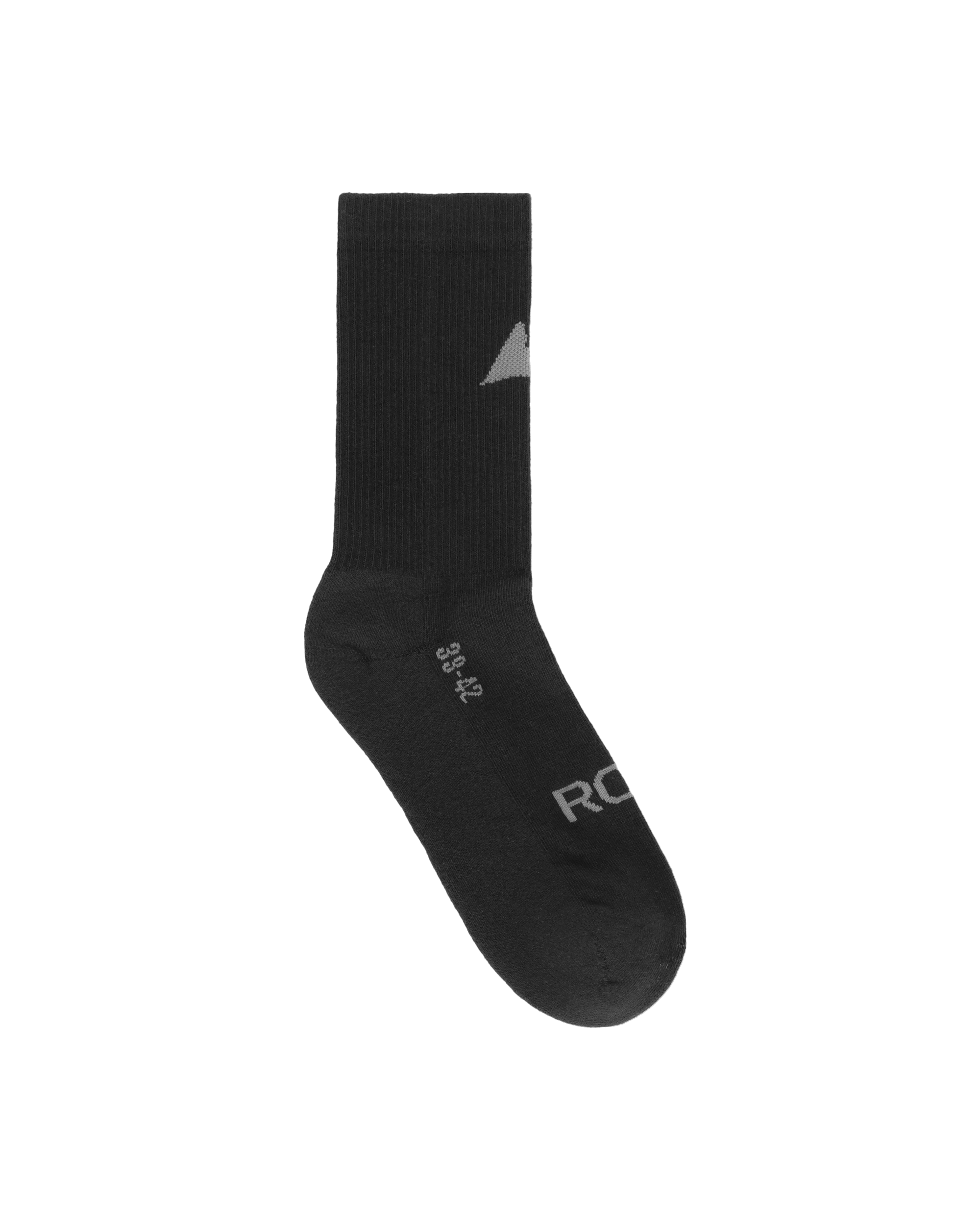 ROA Logo Biofil Socks J316859-39-42-Black front