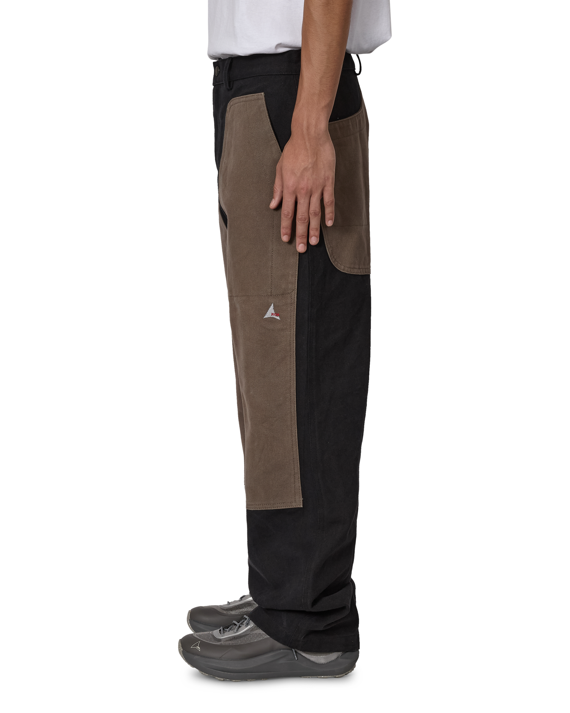 ROA Fomes Double Knee Washed Canvas Pant J315730-S-Multicolor 2