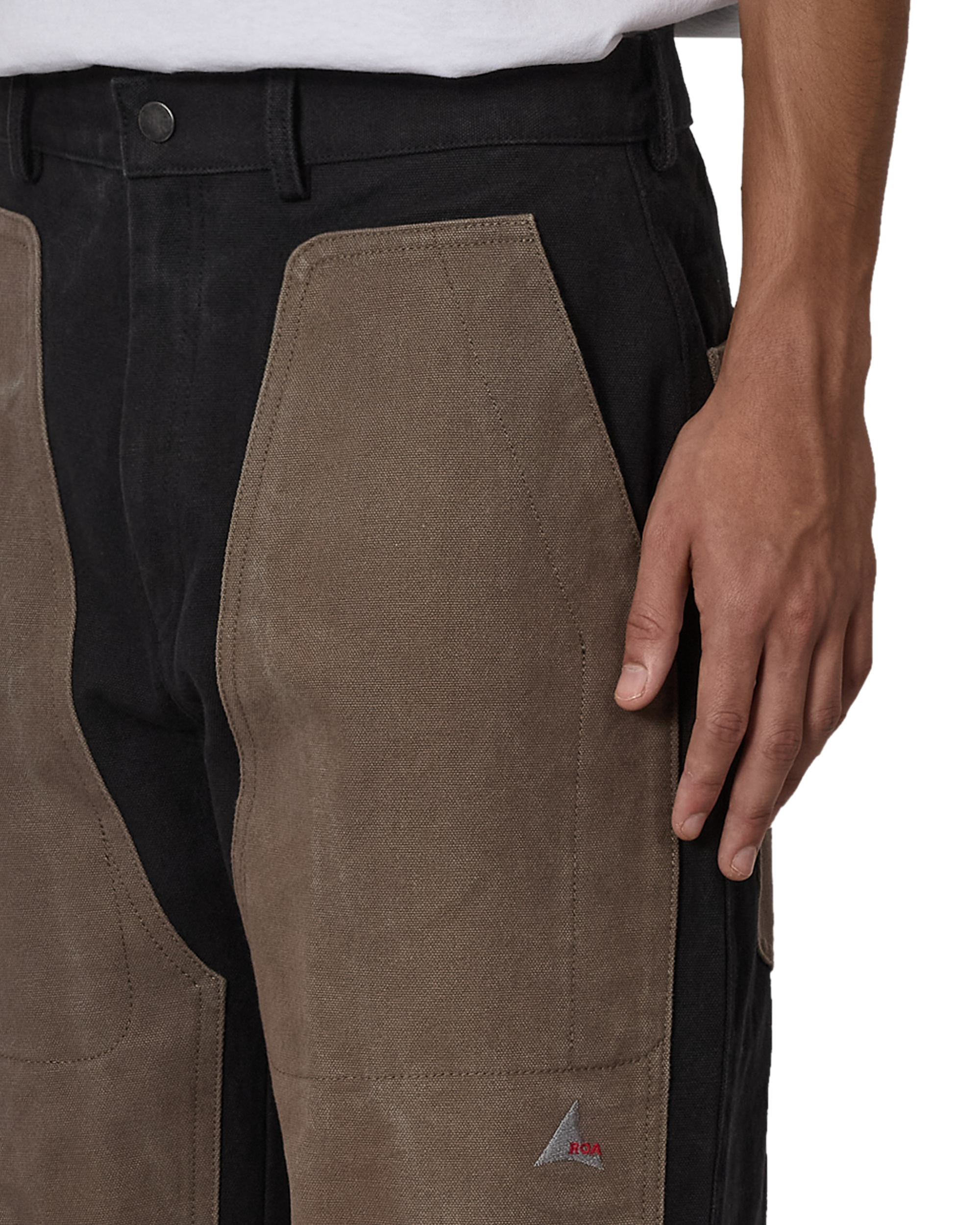 ROA Fomes Double Knee Washed Canvas Pant J315730-S-Multicolor 5