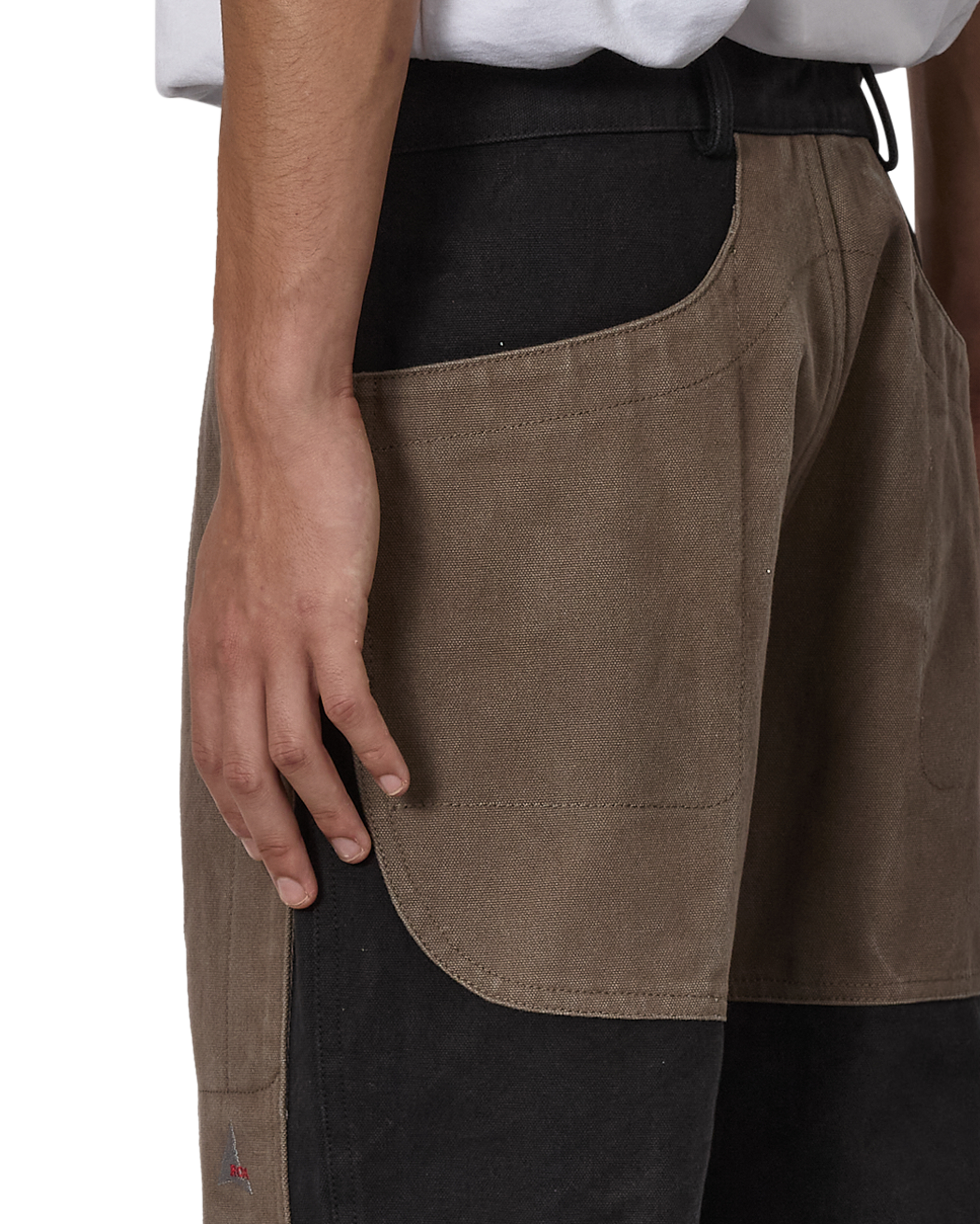 ROA Fomes Double Knee Washed Canvas Pant J315730-S-Multicolor 7