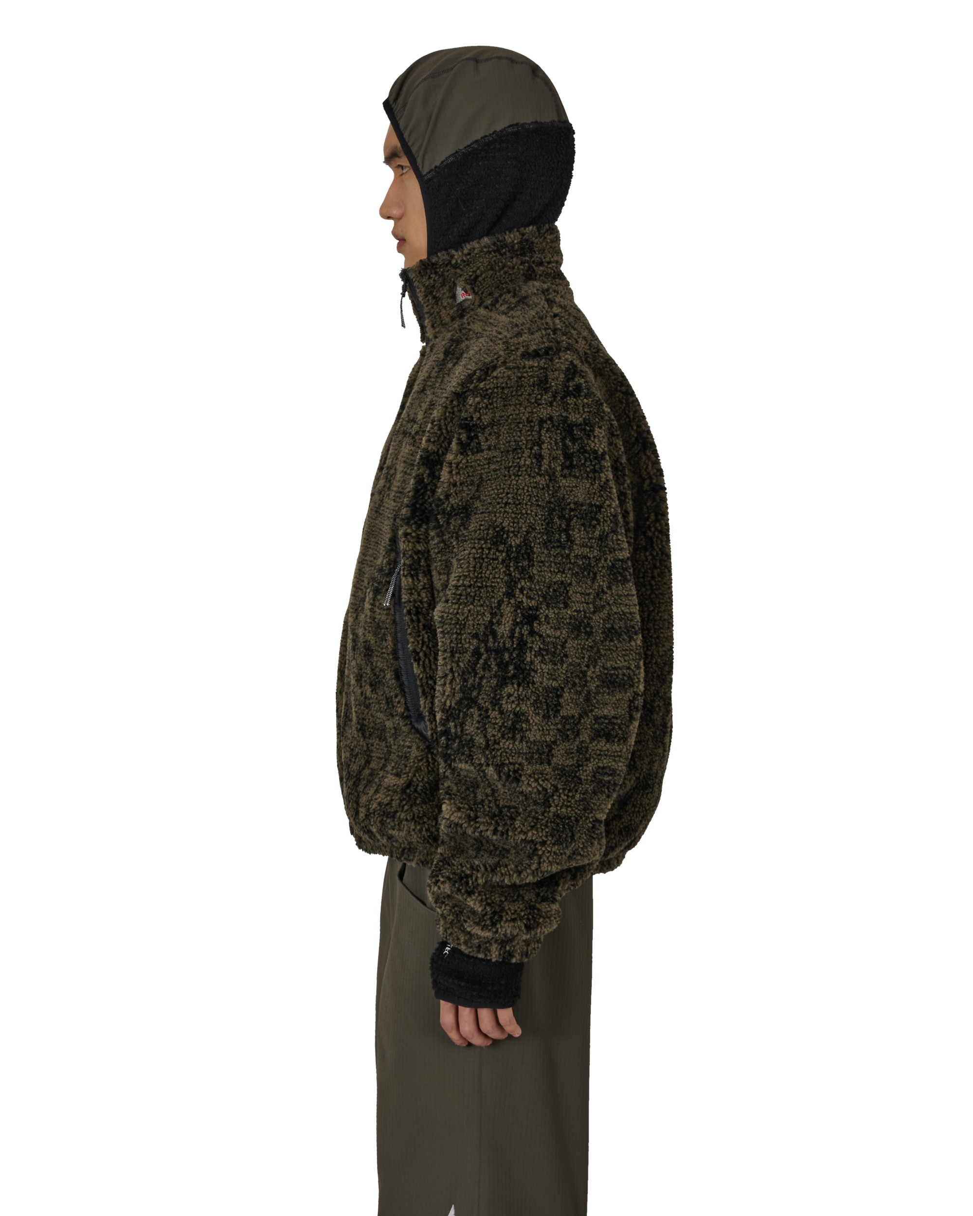 ROA Ewe Furry Jacket J315743-S-Green 2