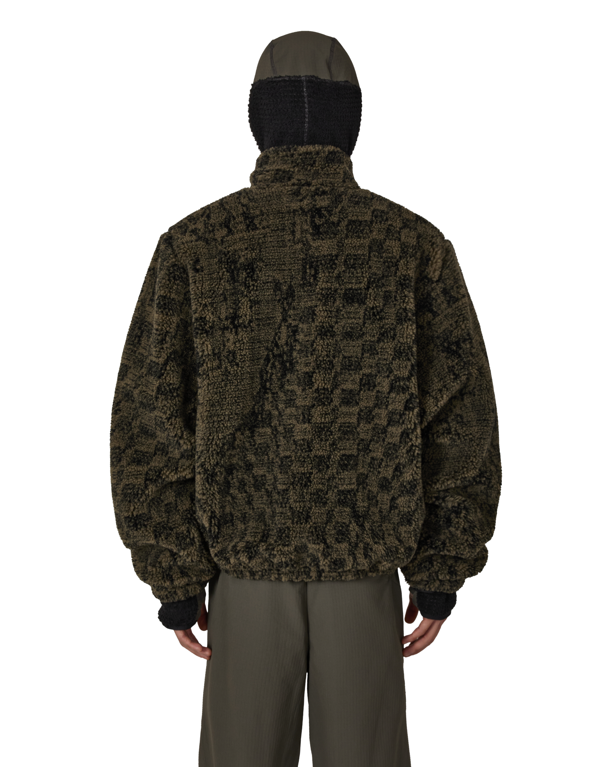 ROA Ewe Furry Jacket J315743-S-Green 3