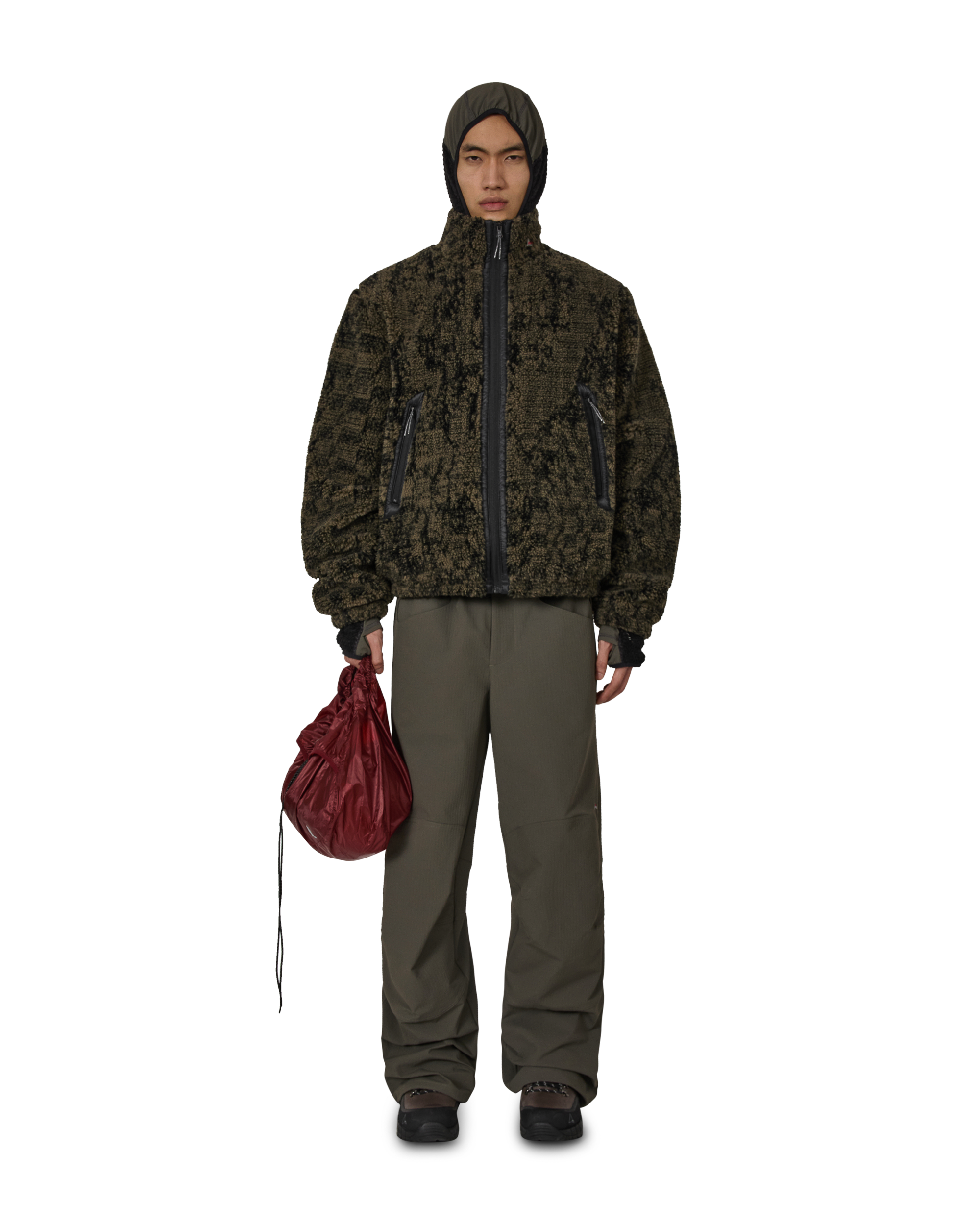 ROA Ewe Furry Jacket J315743-S-Green 4