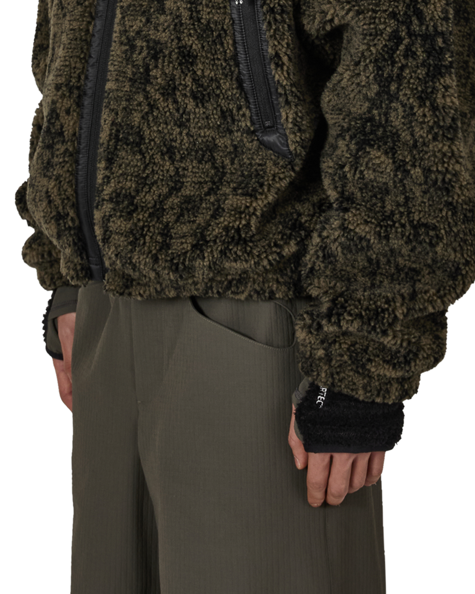 ROA Ewe Furry Jacket J315743-S-Green 6