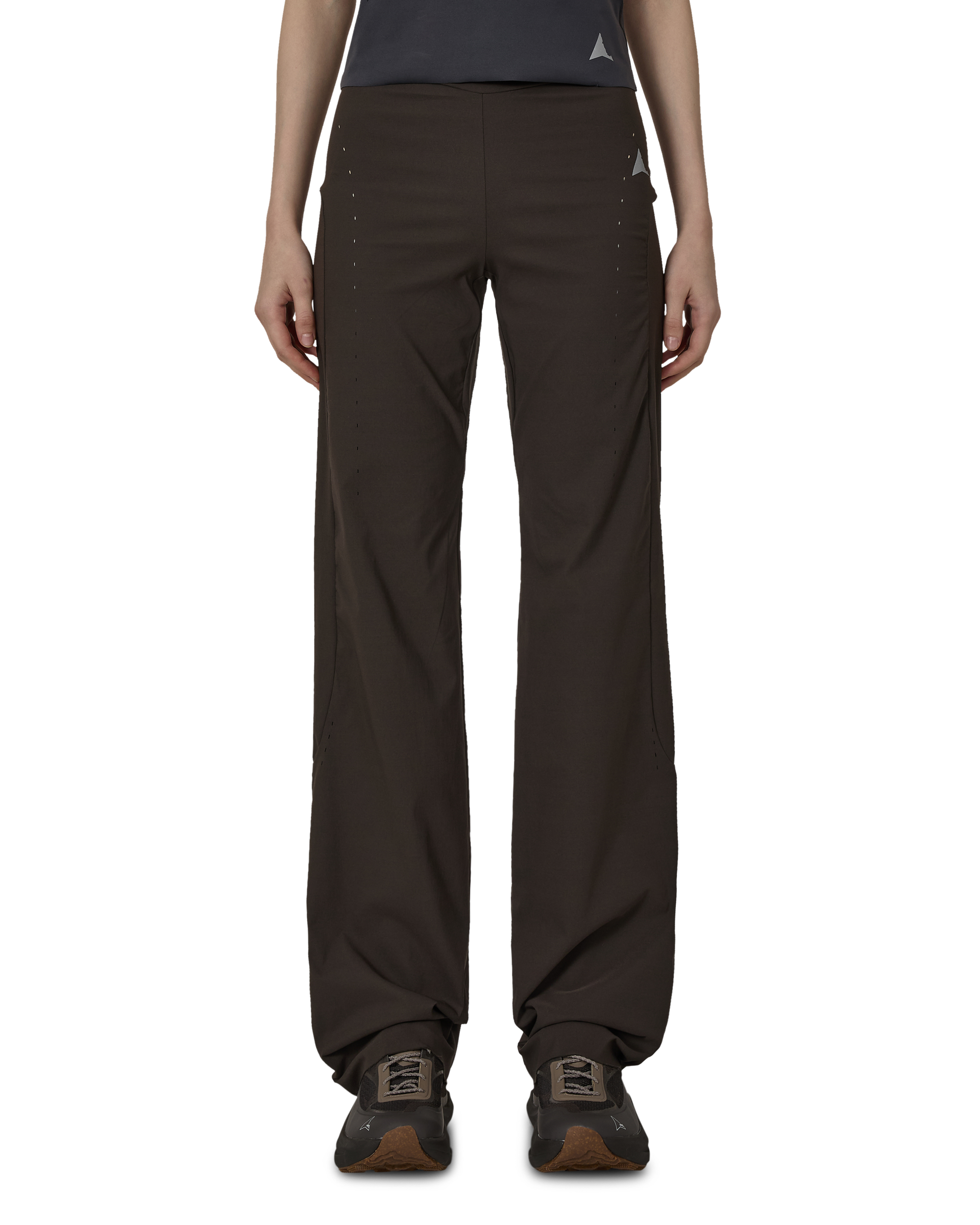 ROA Marva Compression Flared Pants J315852-XS-Brown front