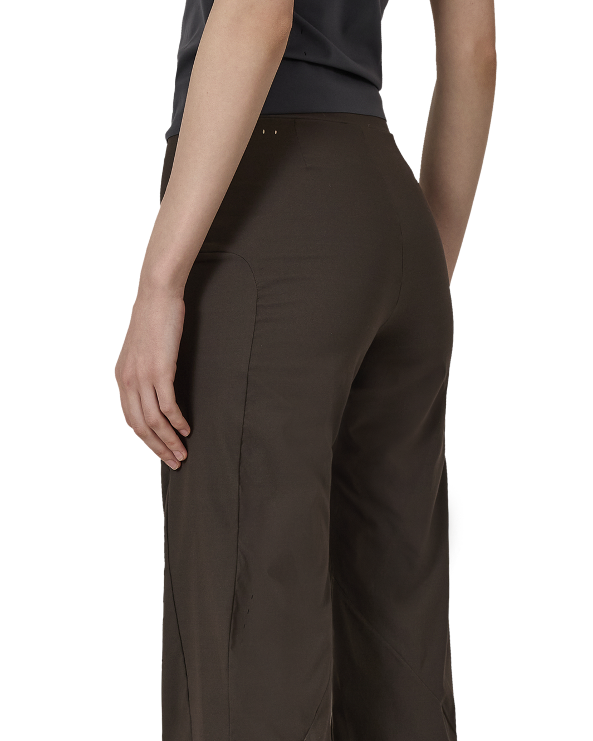 ROA Marva Compression Flared Pants J315852-XS-Brown 7