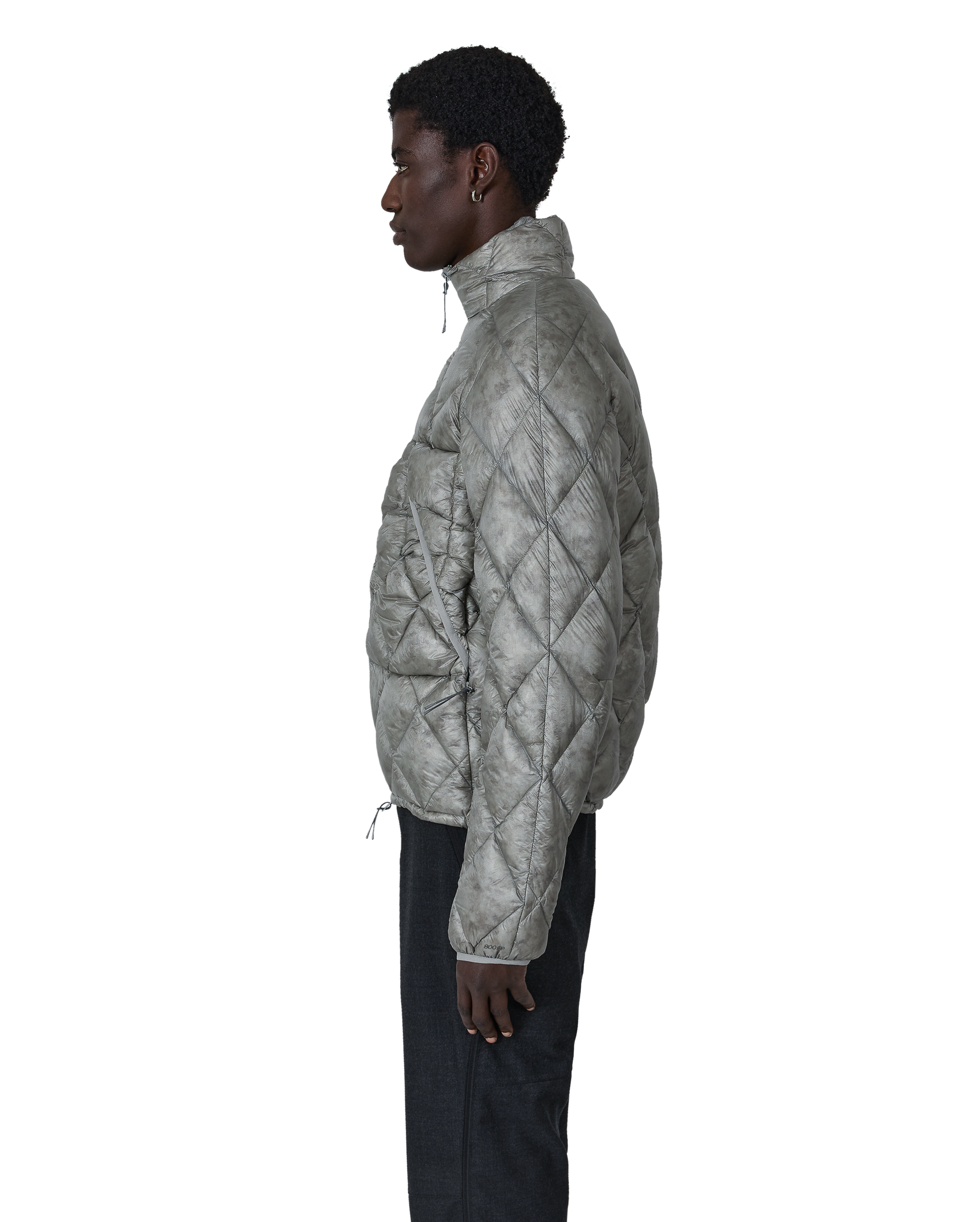 ROA Nuna 800 Fill Power Hooded Down Jacket J315898-S-Grey 2