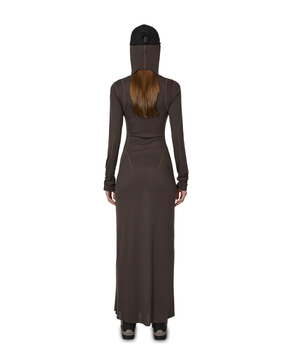 Themba Sheer Hooded Dress – ROA1