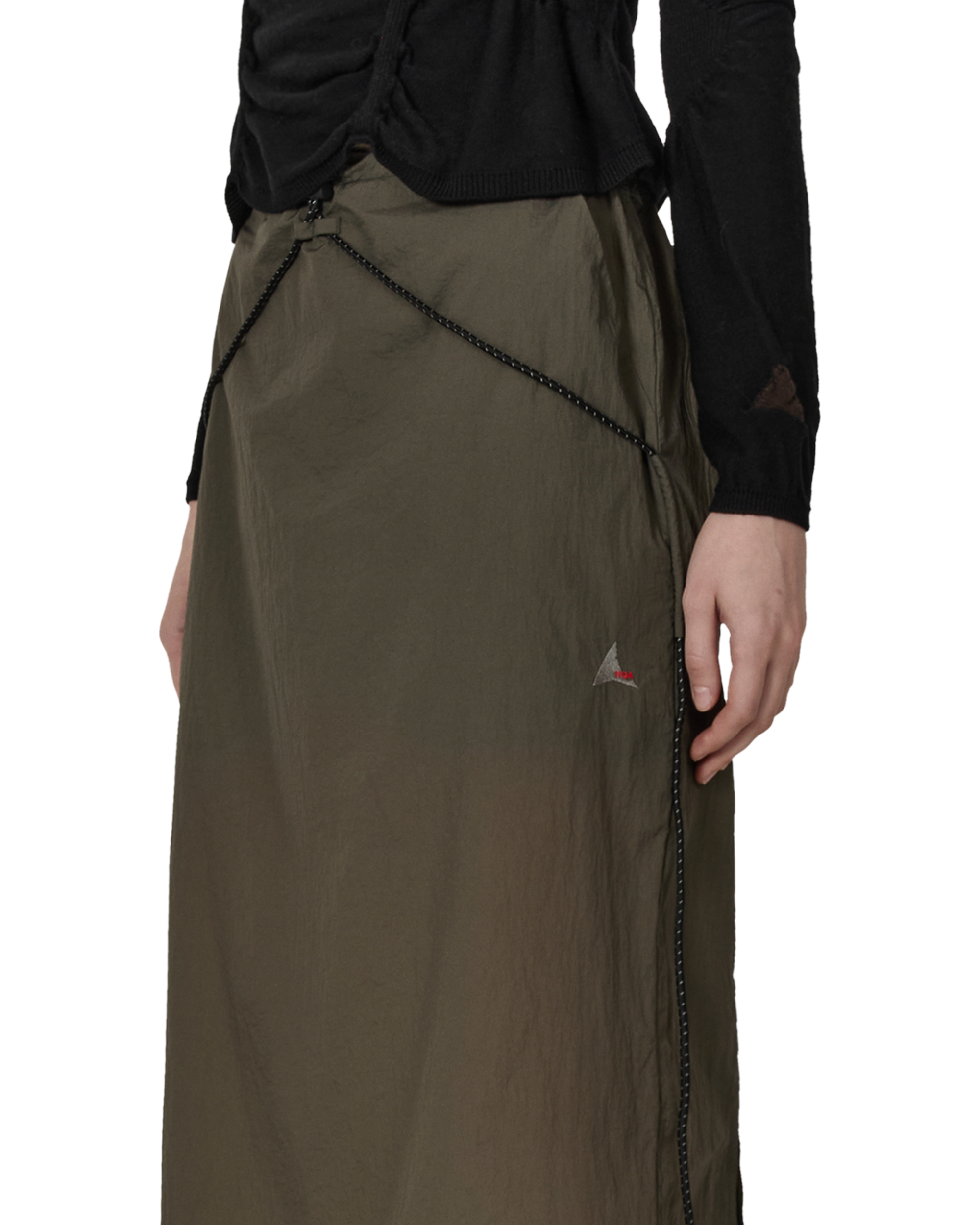 ROA Gly See Through Mid Skirt J315901-XS-Green 5