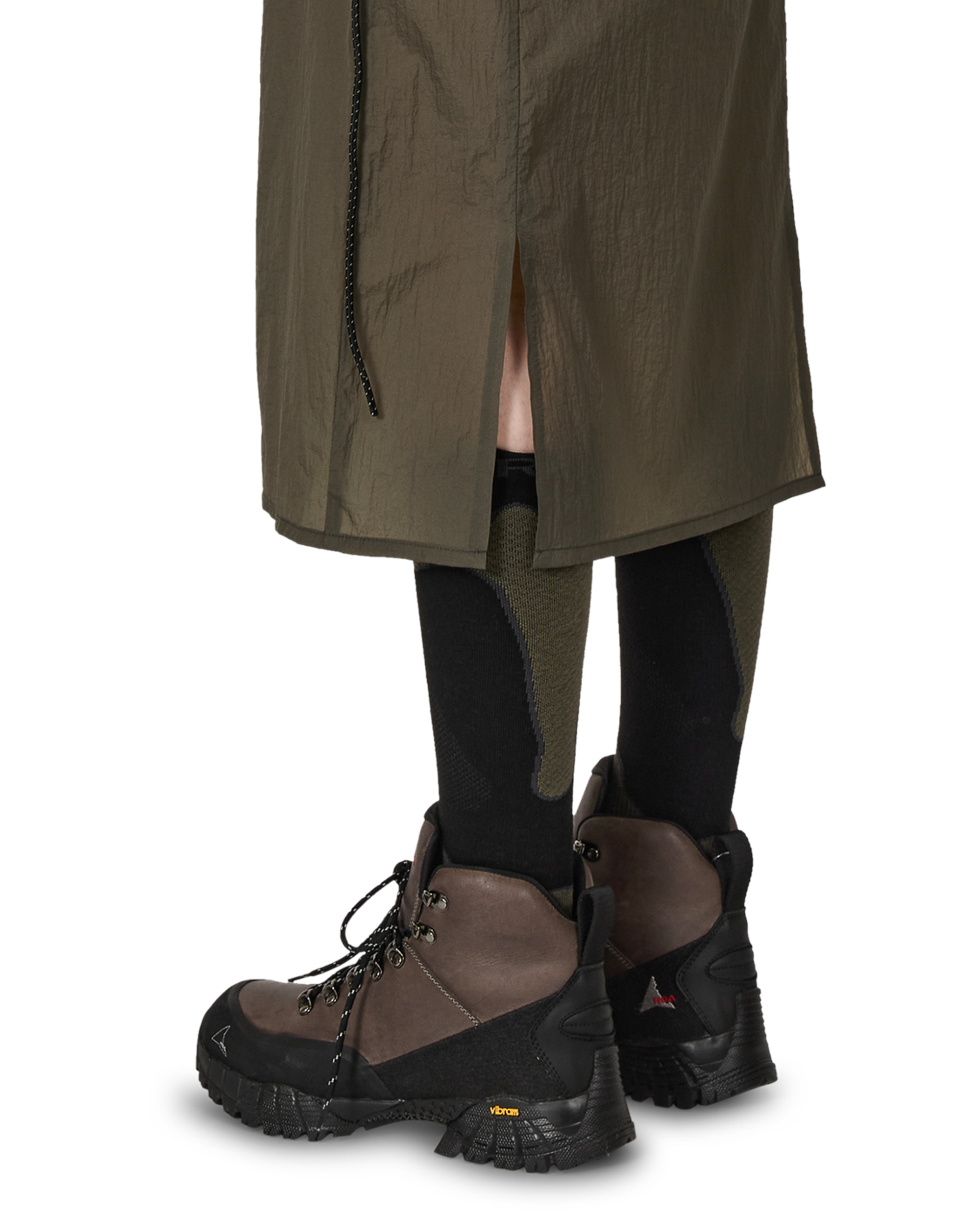 ROA Gly See Through Mid Skirt J315901-XS-Green 8