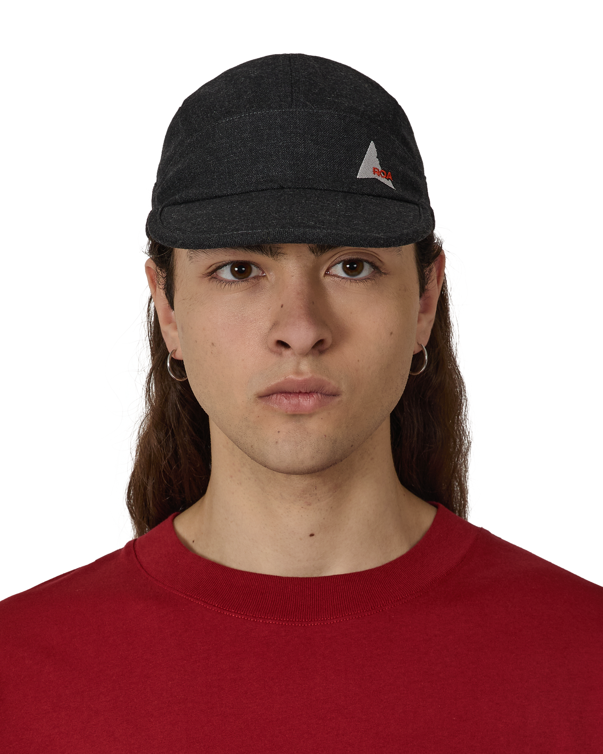 ROA Bri Wool Twill Cap J315906-ONE SIZE-Grey 5