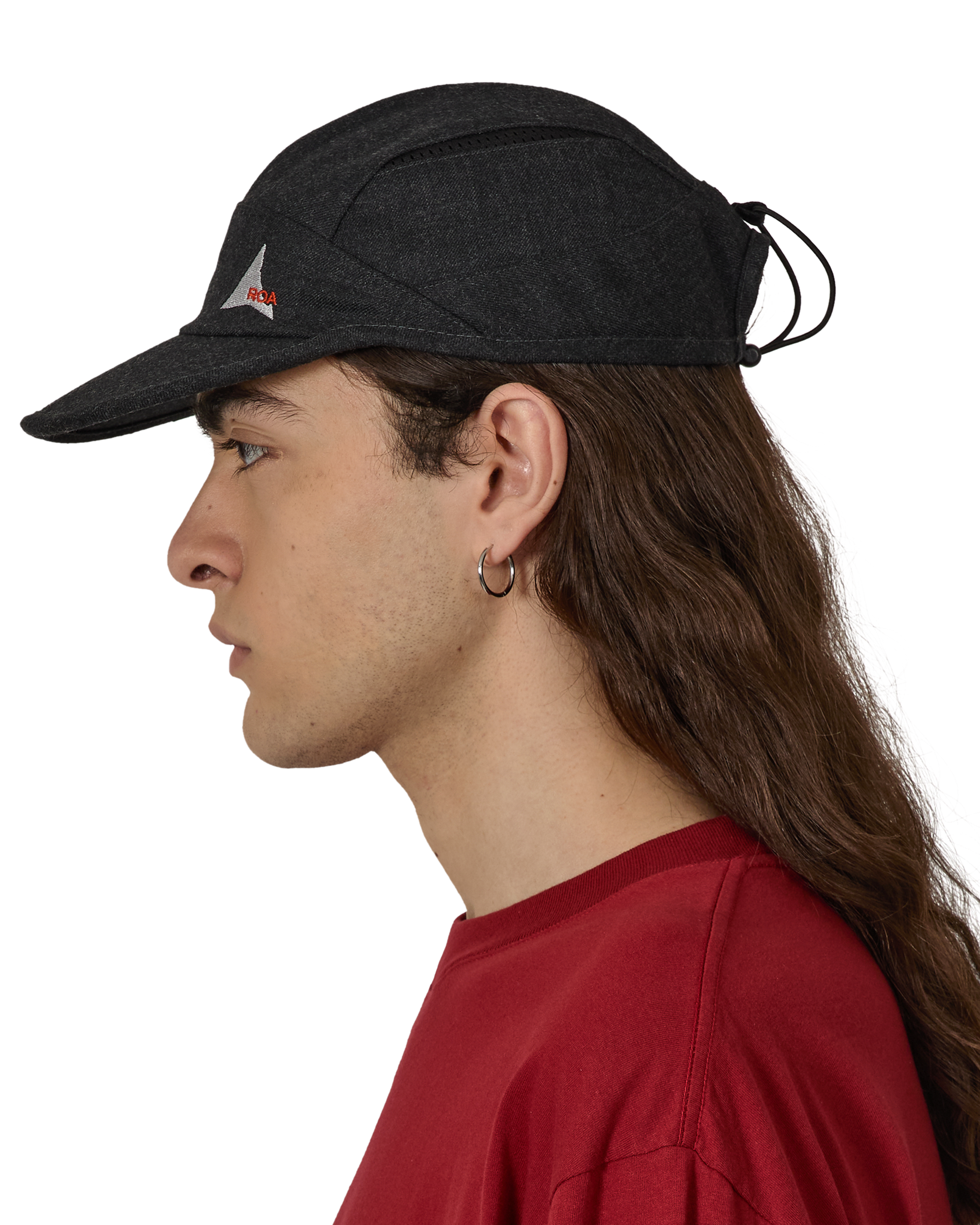 ROA Bri Wool Twill Cap J315906-ONE SIZE-Grey 7