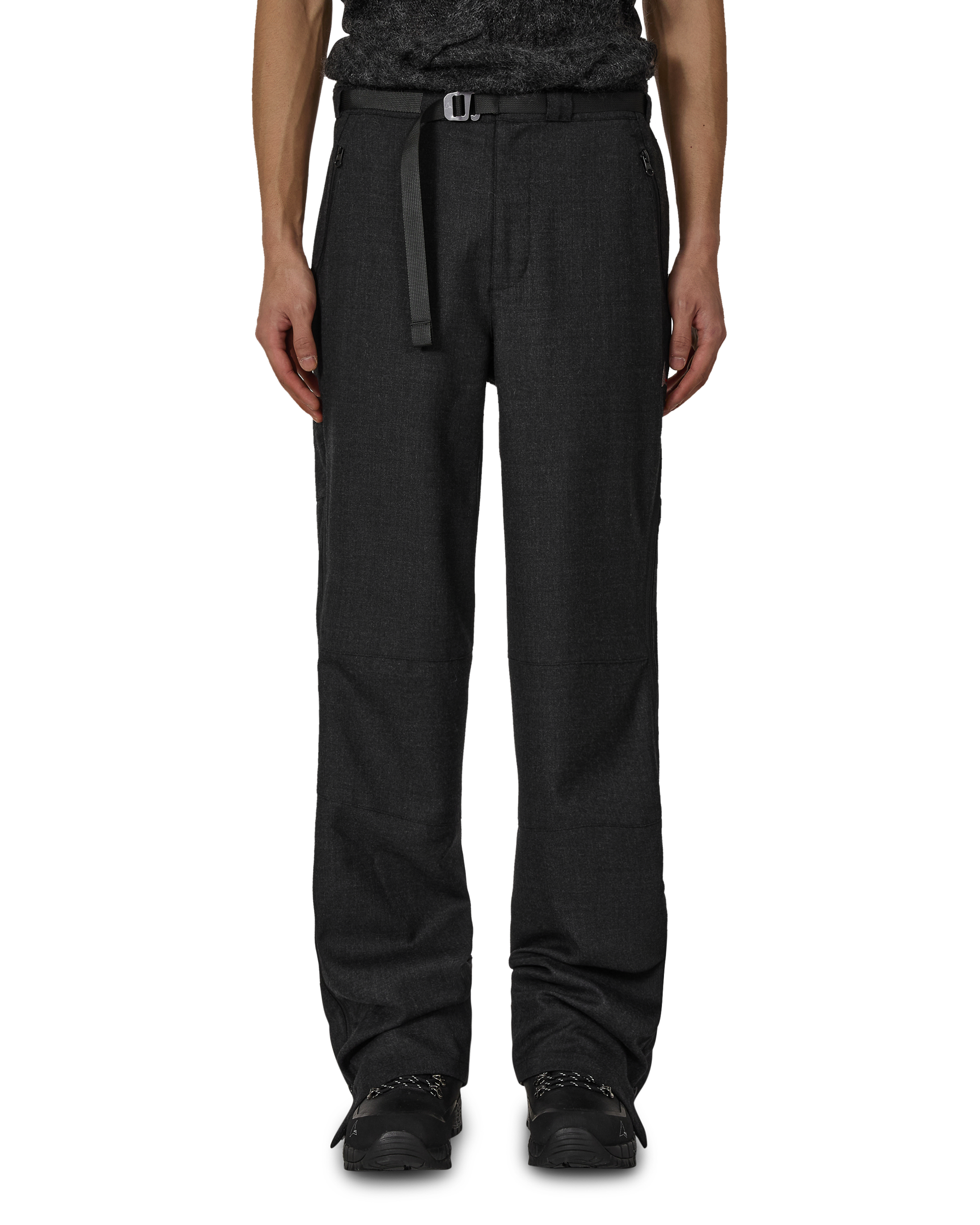 ROA Y Zip Wool Twill Pant J315907-S-Grey front