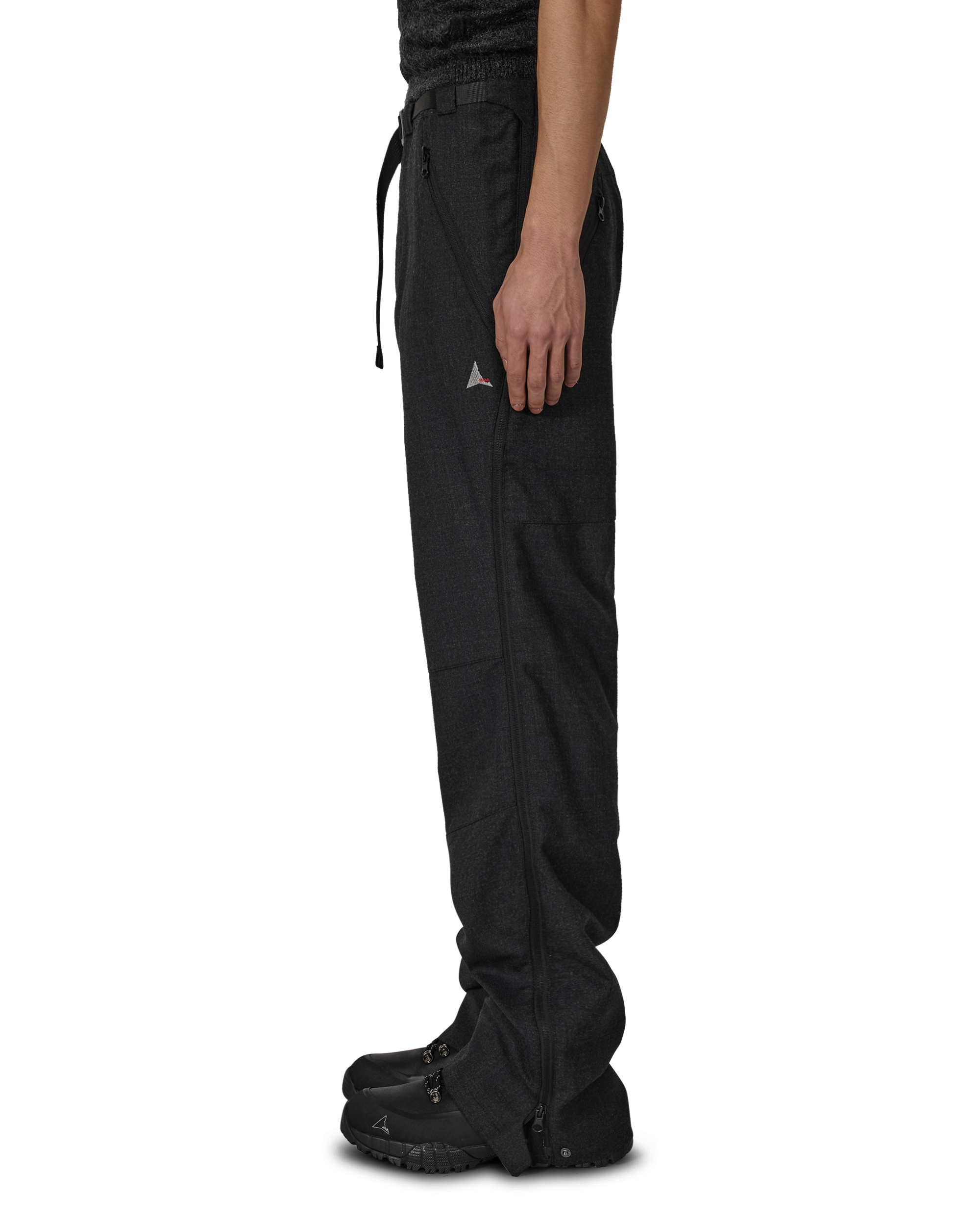 ROA Y Zip Wool Twill Pant J315907-S-Grey 2