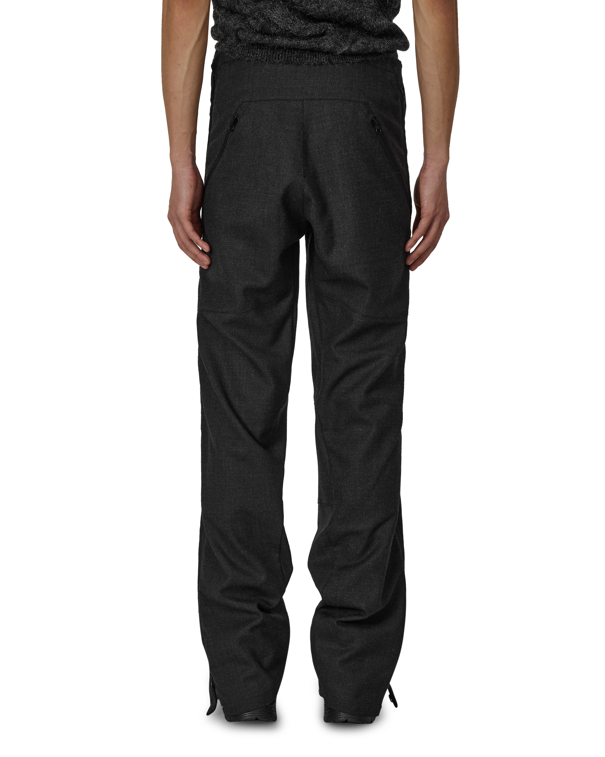 ROA Y Zip Wool Twill Pant J315907-S-Grey 3