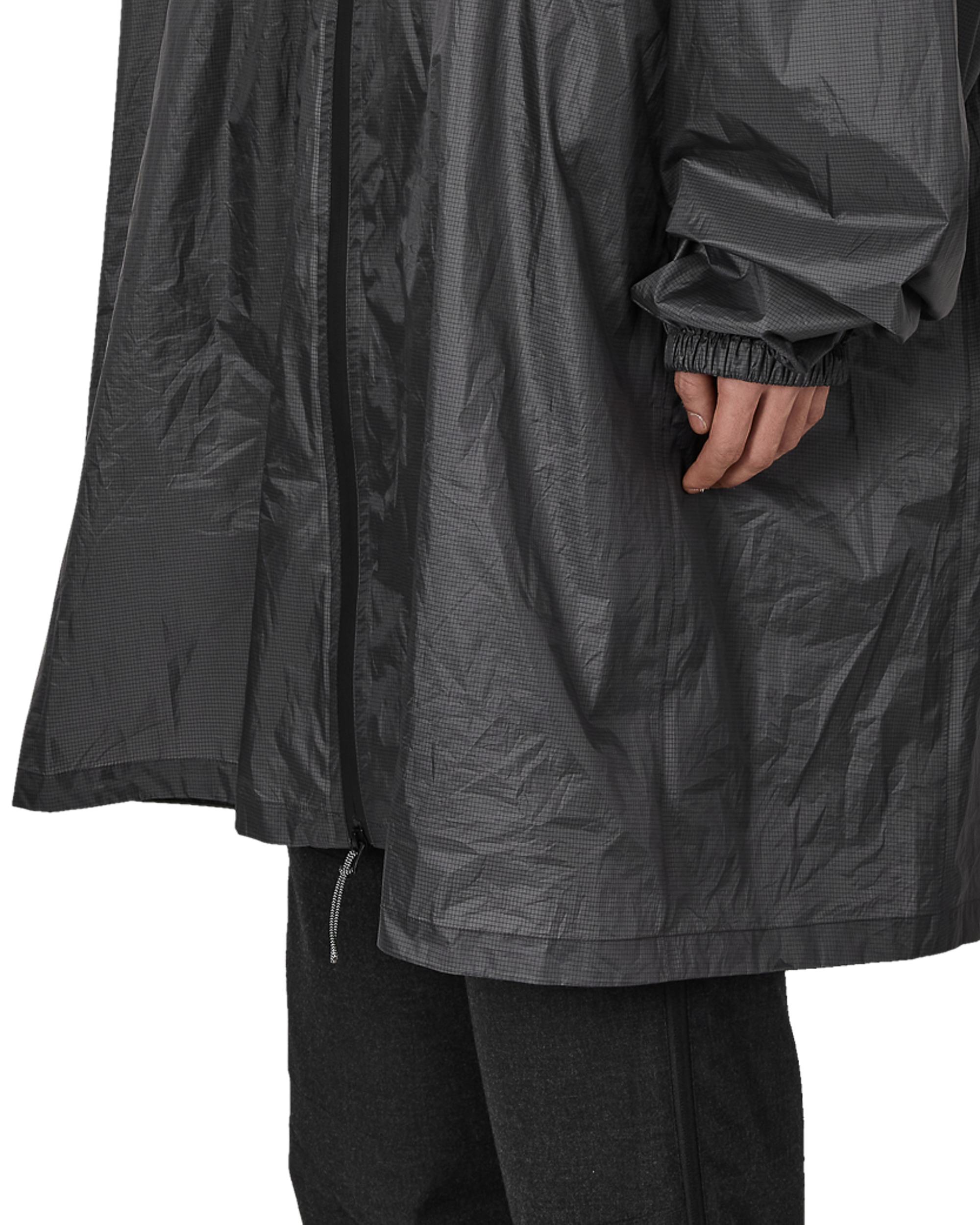 ROA Surface Packable Grid Rain Coat J315914-M-Grey 6