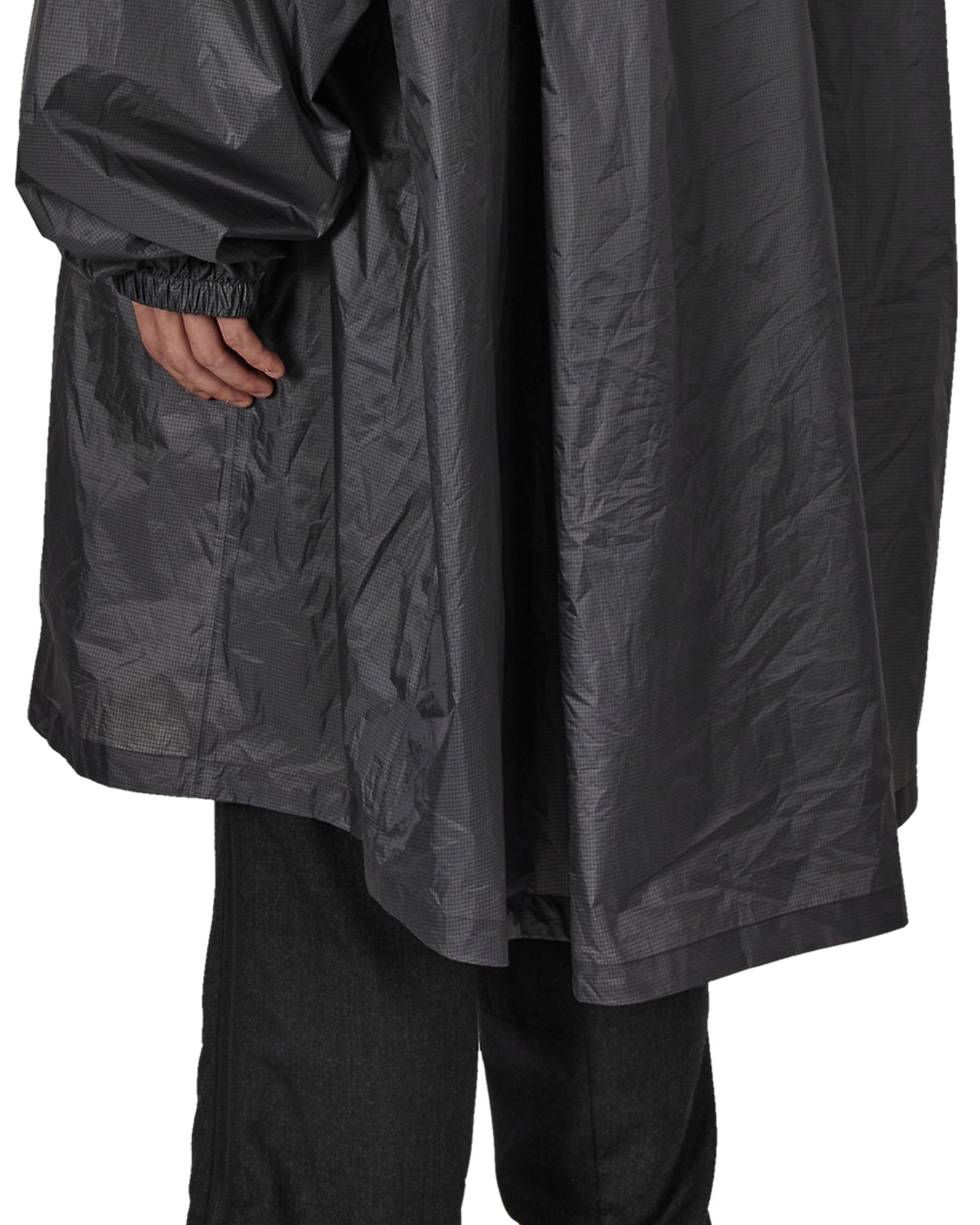 ROA Surface Packable Grid Rain Coat J315914-M-Grey 8