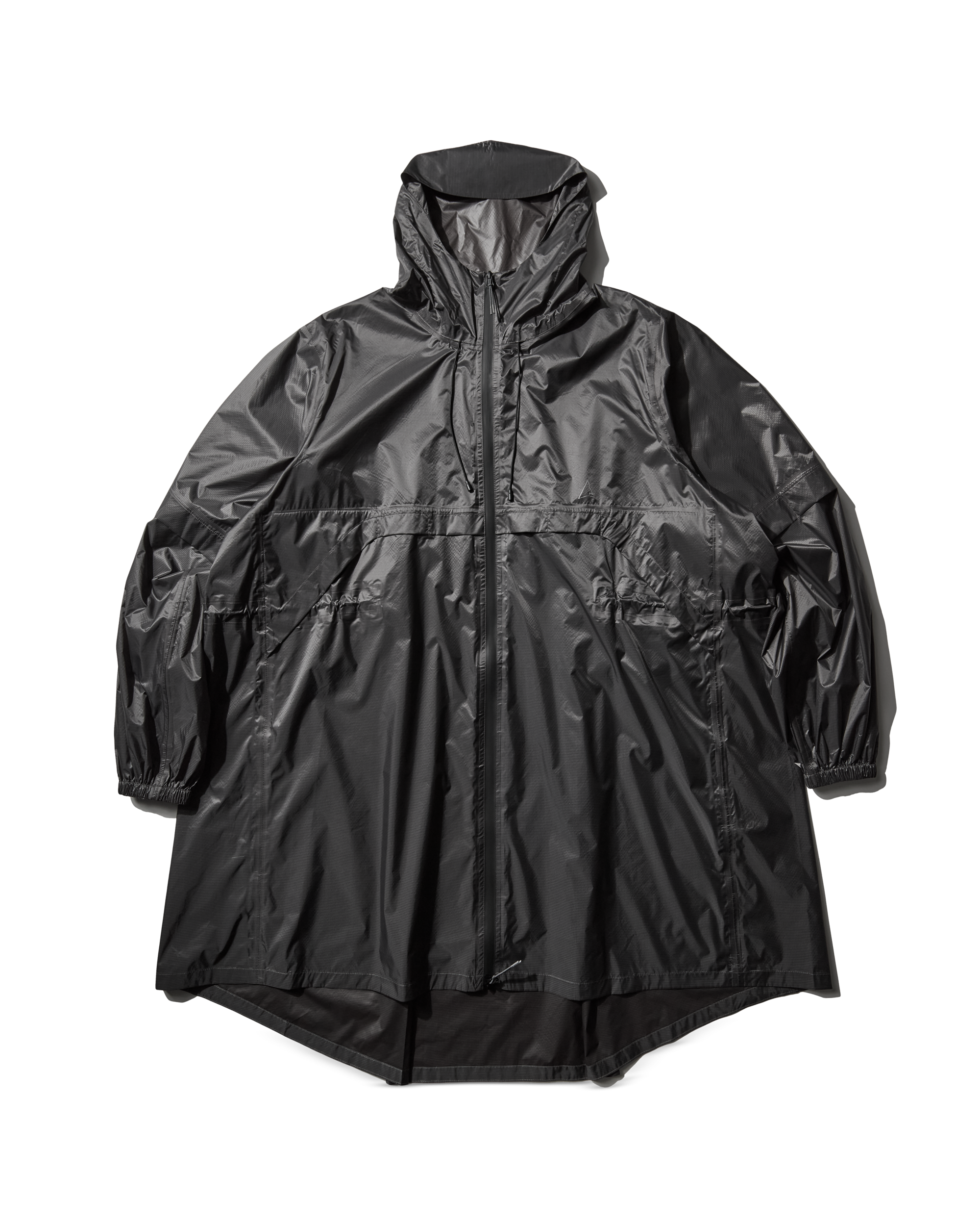 ROA Surface Packable Grid Rain Coat J315914-M-Grey 9