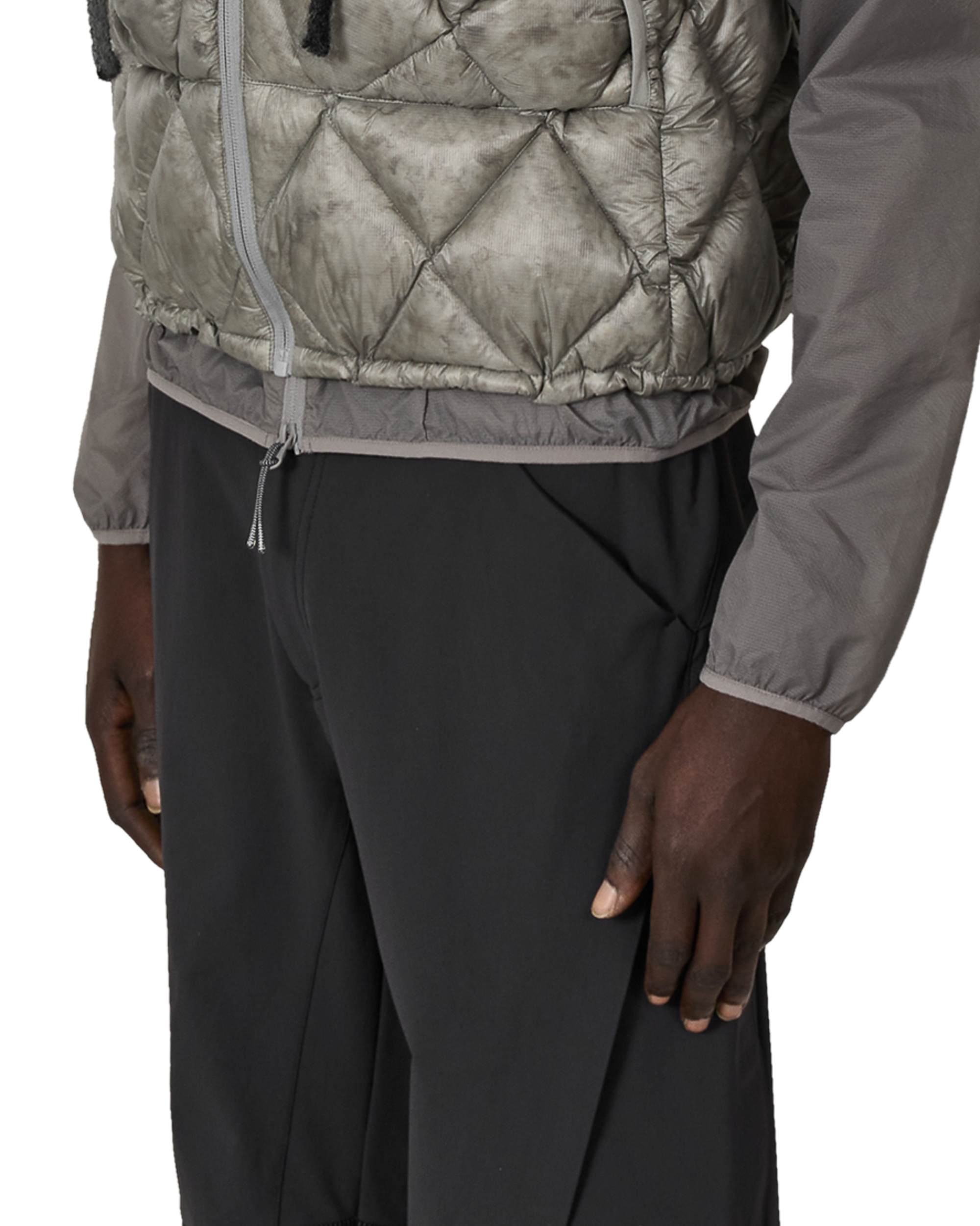 ROA Nuna 800 Fill Power Hooded Down Vest J315915-S-Grey 6
