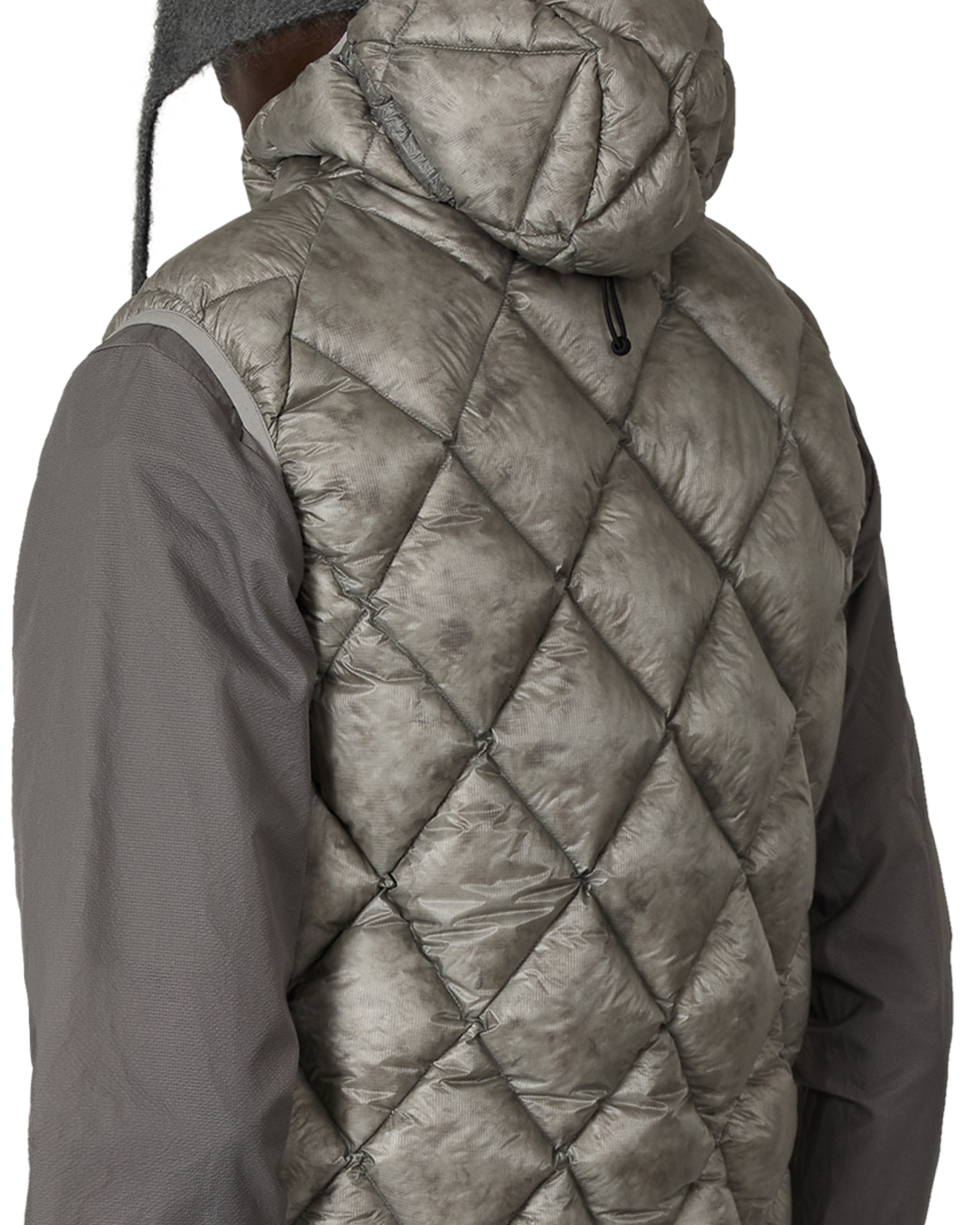 ROA Nuna 800 Fill Power Hooded Down Vest J315915-S-Grey 7
