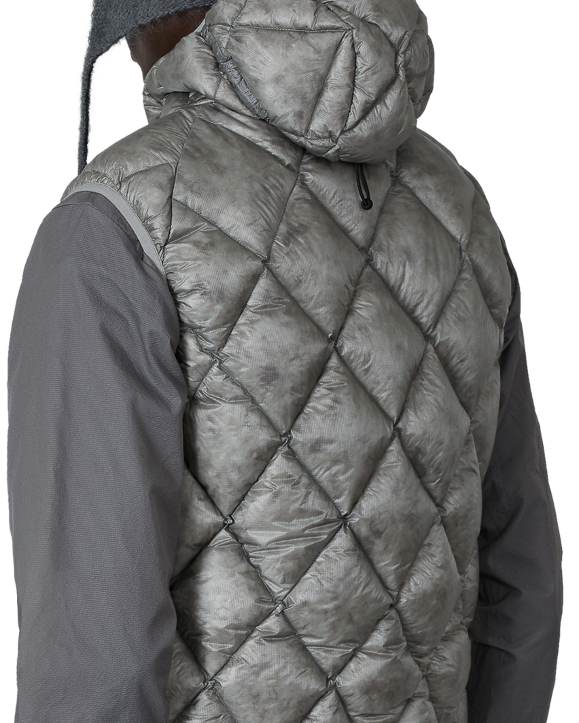 ROA Nuna 800 Fill Power Hooded Down Vest J315915-M-Grey 7