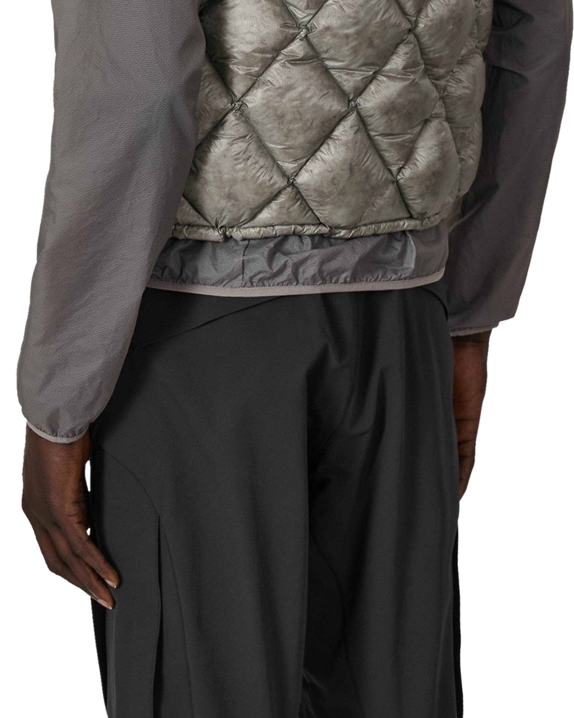 ROA Nuna 800 Fill Power Hooded Down Vest J315915-S-Grey 8