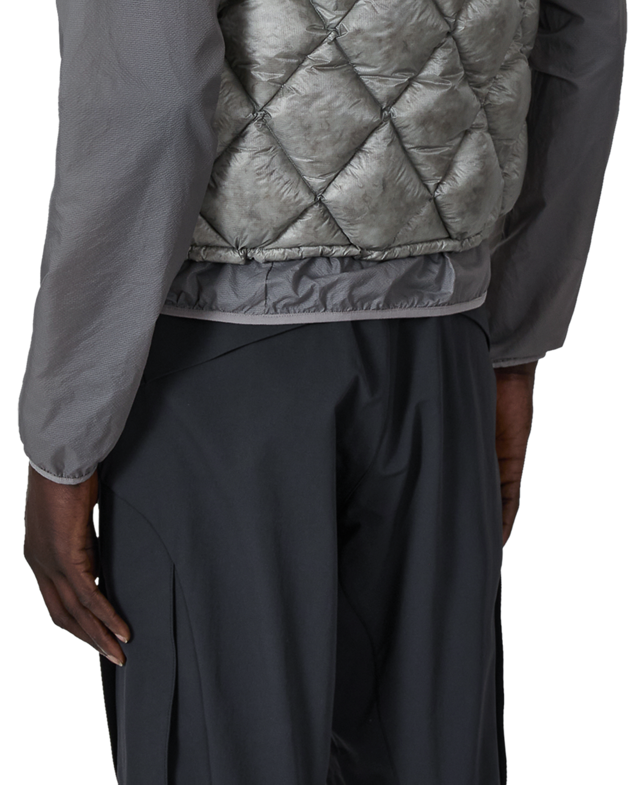 ROA Nuna 800 Fill Power Hooded Down Vest J315915-M-Grey 8