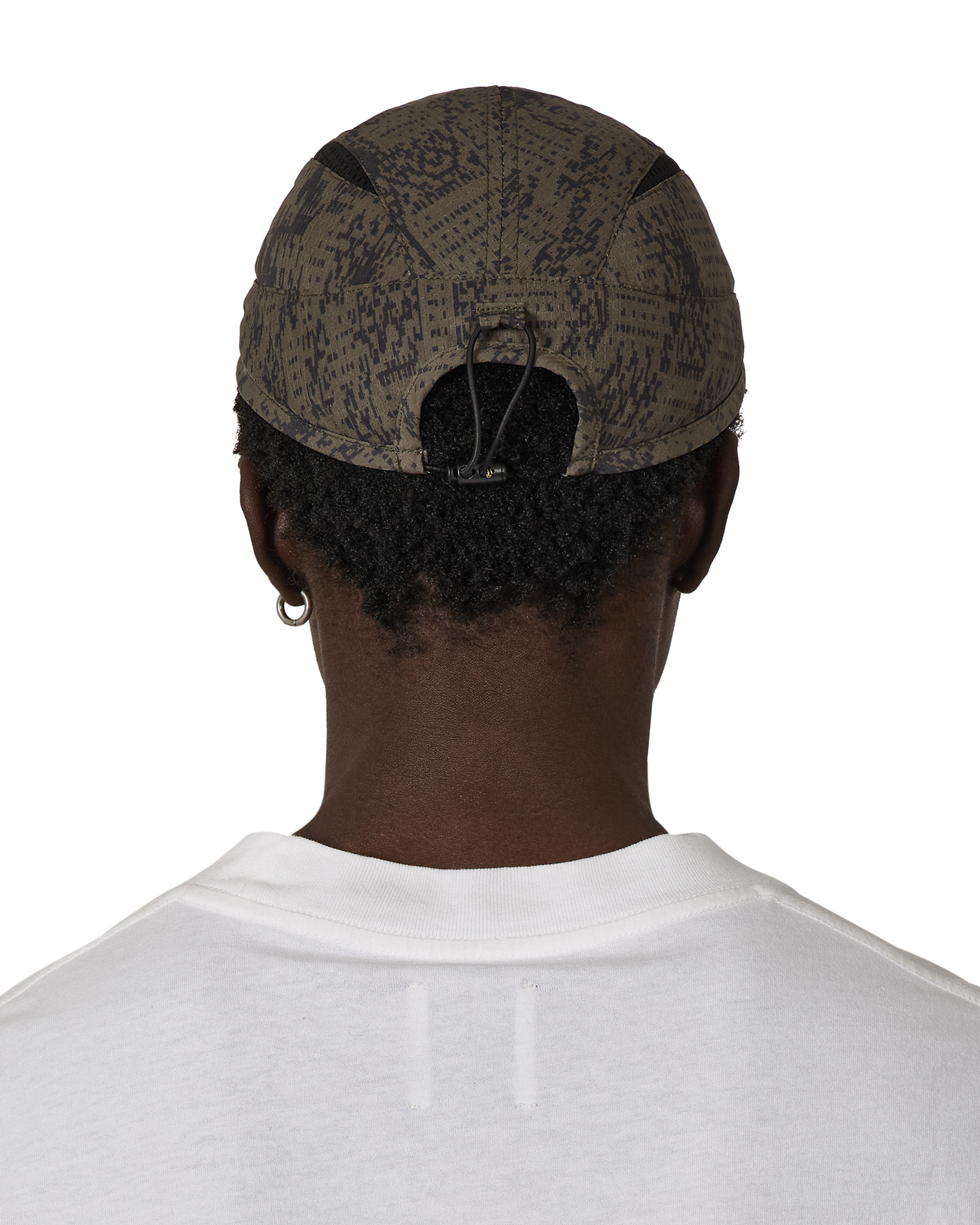 ROA Bri Melted Print Open Weave Cap J315916-ONE SIZE-Green 8